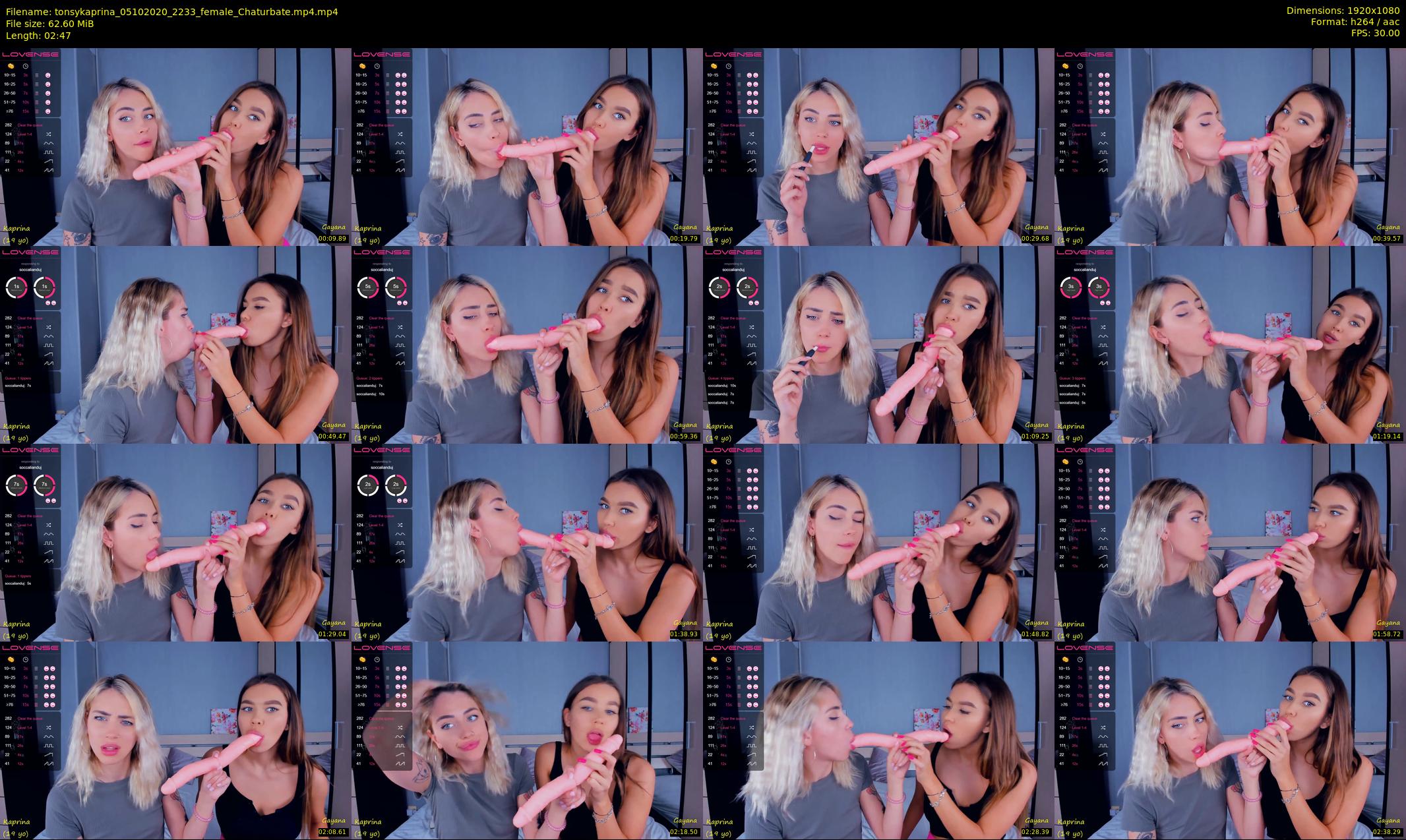 tonsykaprina — 3 minute Chaturbate couple cam show recording, 1080p, Oct 5, 2020