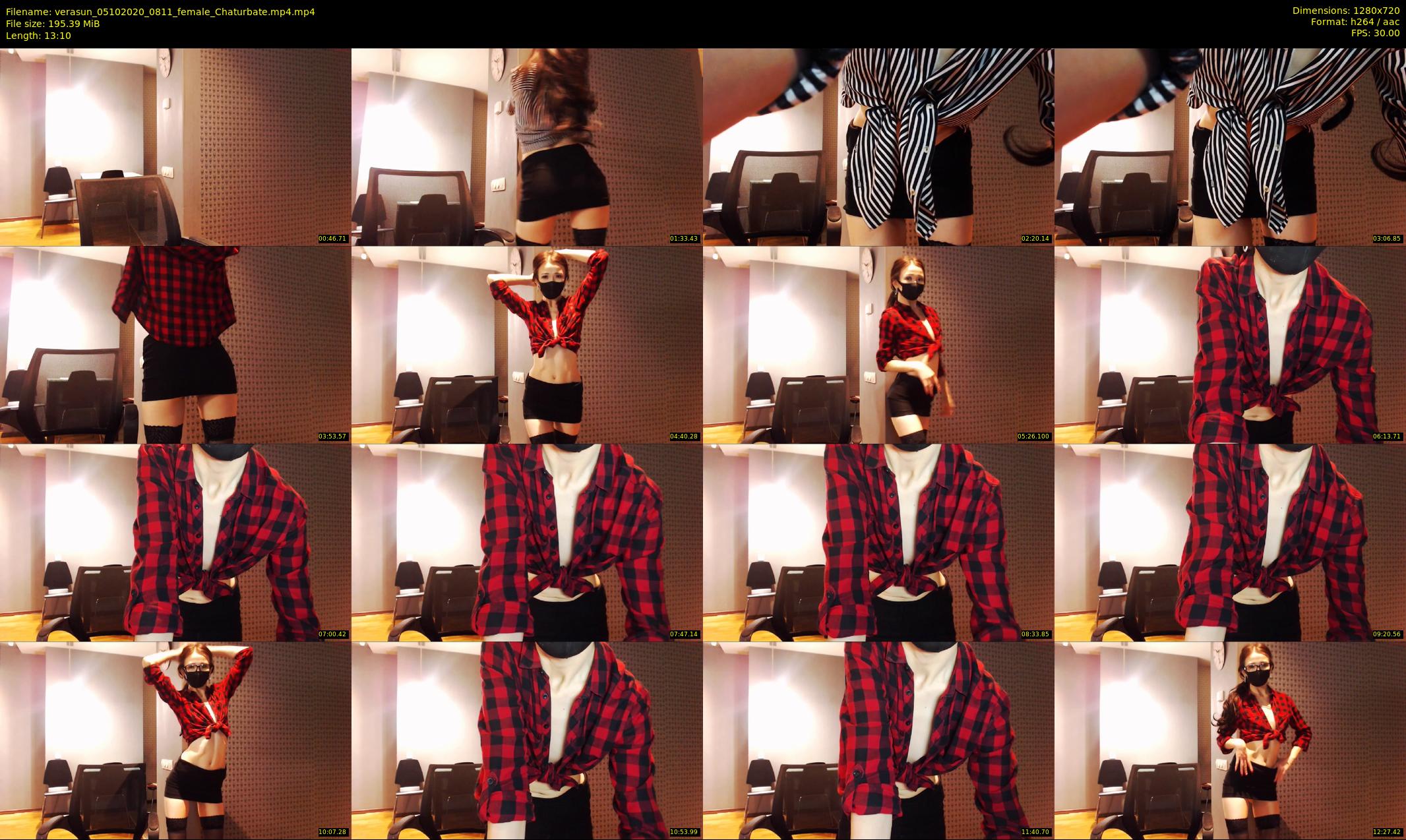 verasun — 14 minute Chaturbate female cam show recording, 720p, Oct 5, 2020