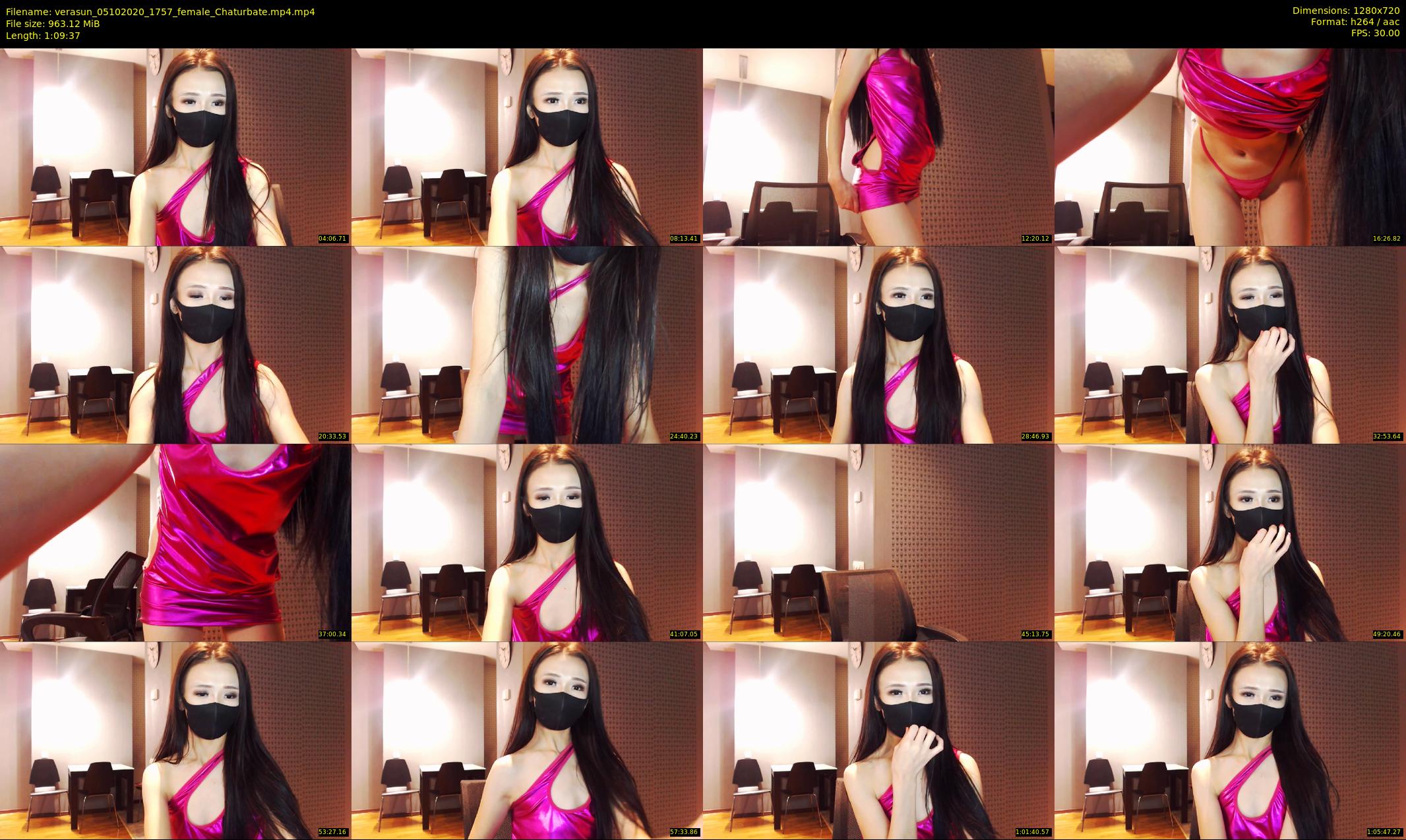 verasun — 70 minute Chaturbate female cam show recording, 720p, Oct 5, 2020