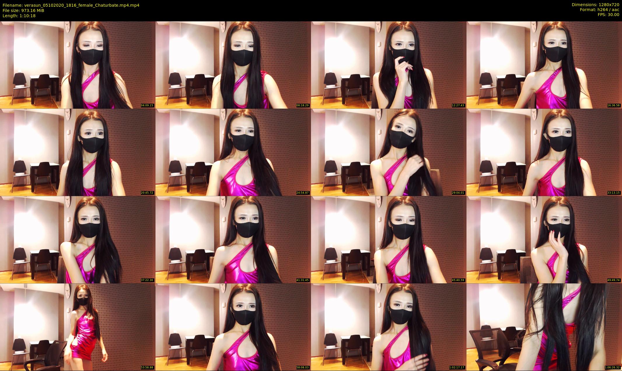 verasun — 71 minute Chaturbate female cam show recording, 720p, Oct 5, 2020
