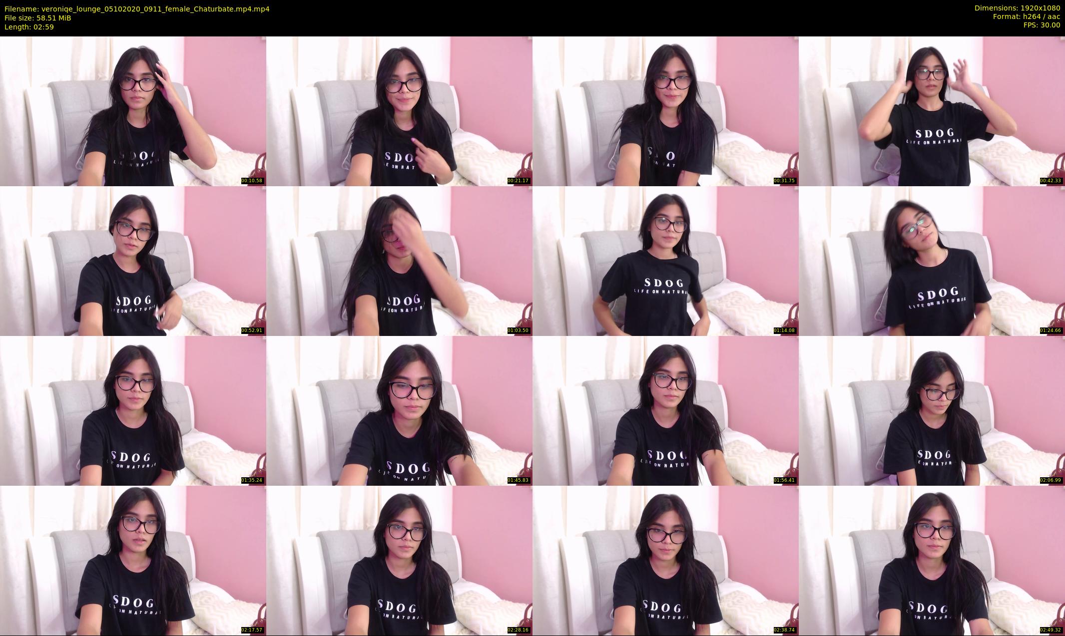 veroniqe_lounge — 3 minute Chaturbate couple cam show recording, 1080p, Oct 5, 2020
