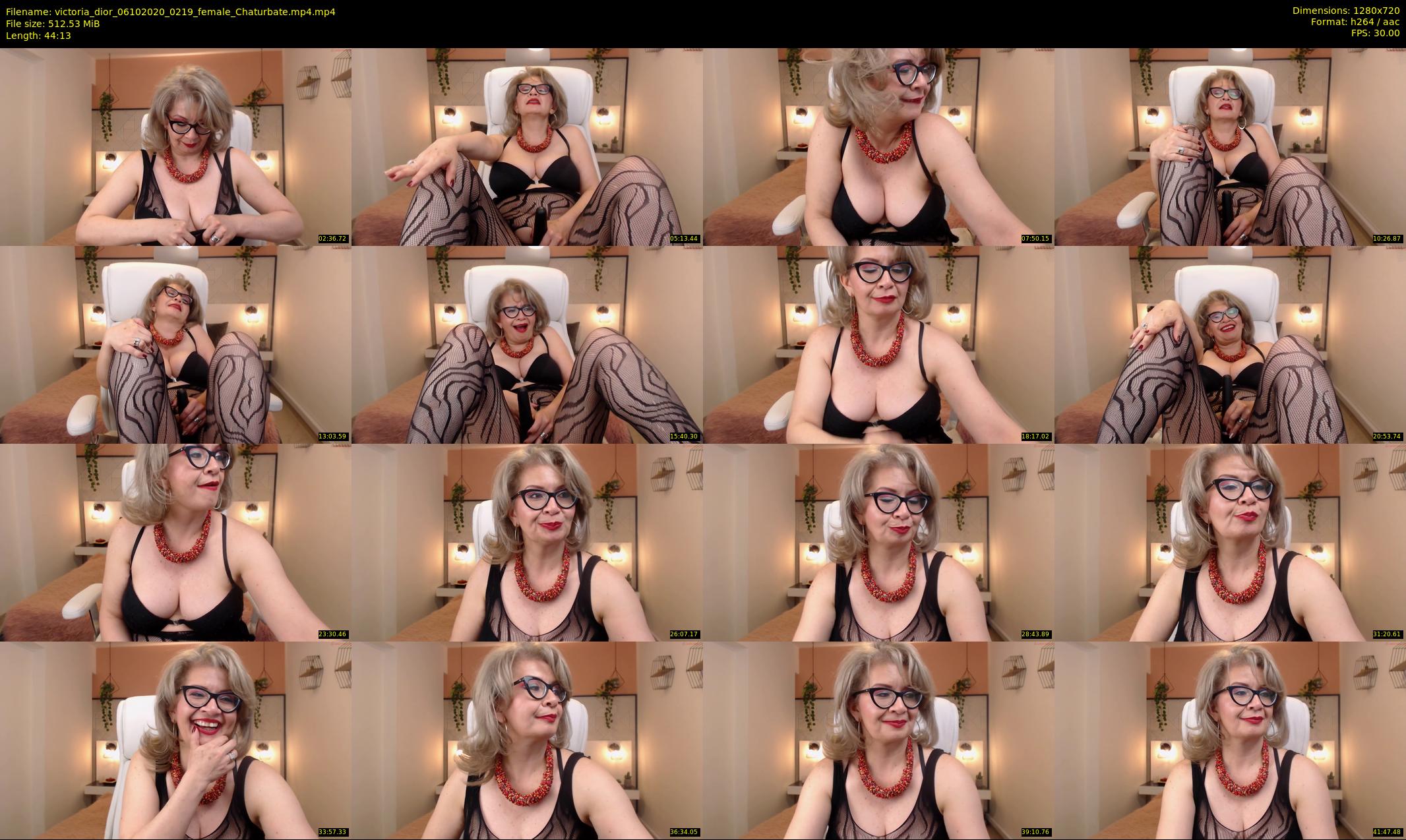 victoria_dior — 45 minute Chaturbate female cam show recording, 720p, Oct 6, 2020