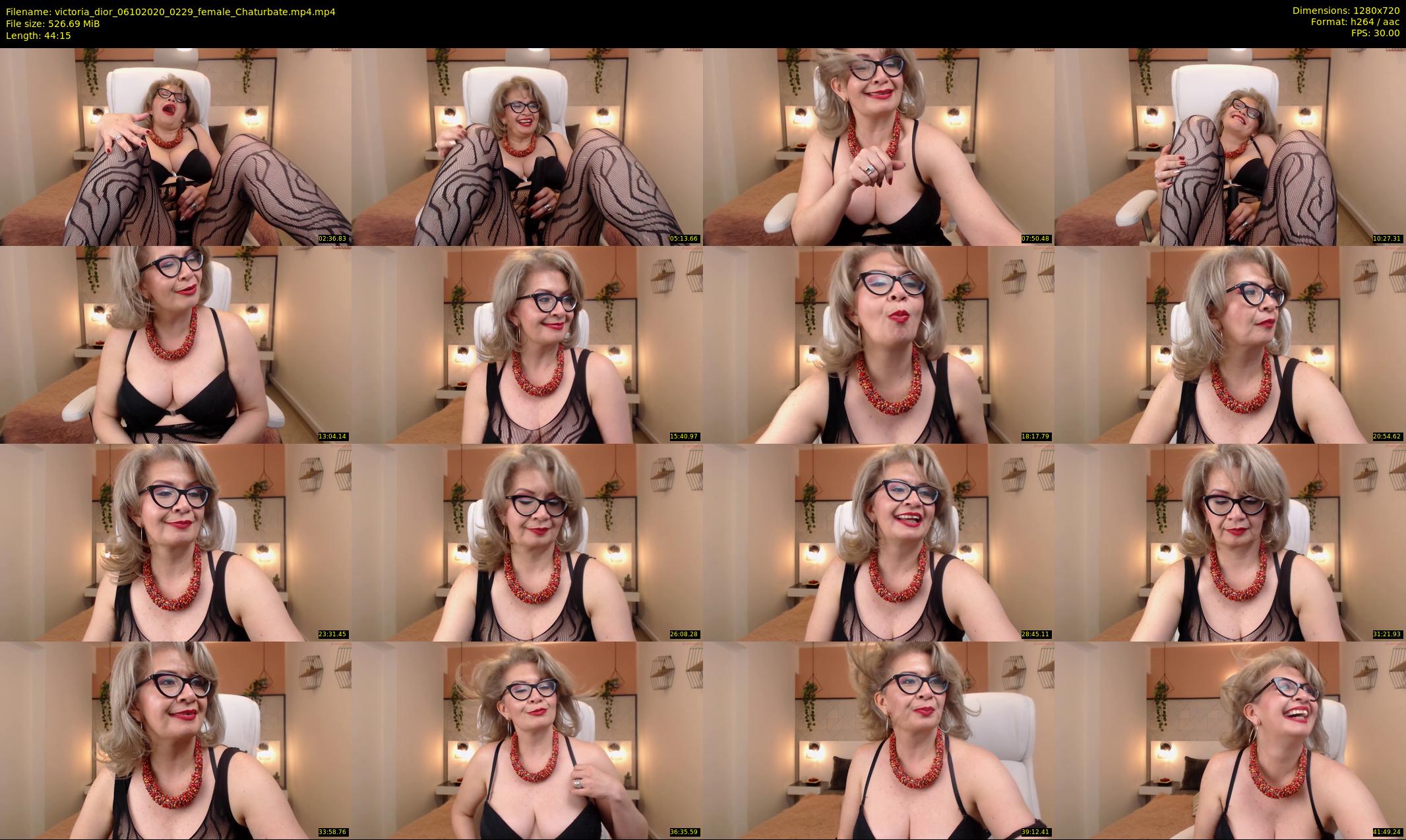 victoria_dior — 45 minute Chaturbate female cam show recording, 720p, Oct 6, 2020