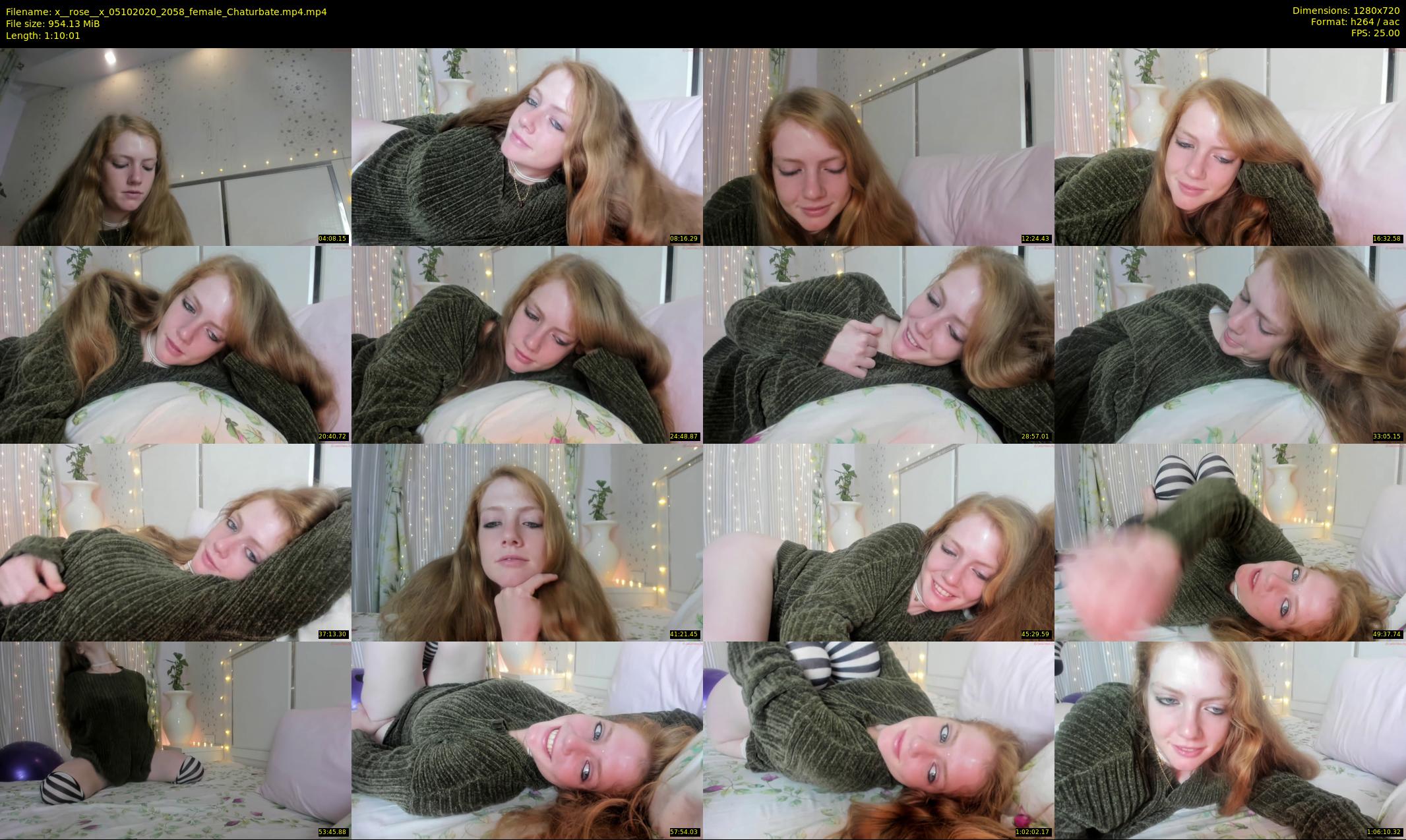 x__rose__x — 71 minute Chaturbate female cam show recording, 720p, Oct 5, 2020