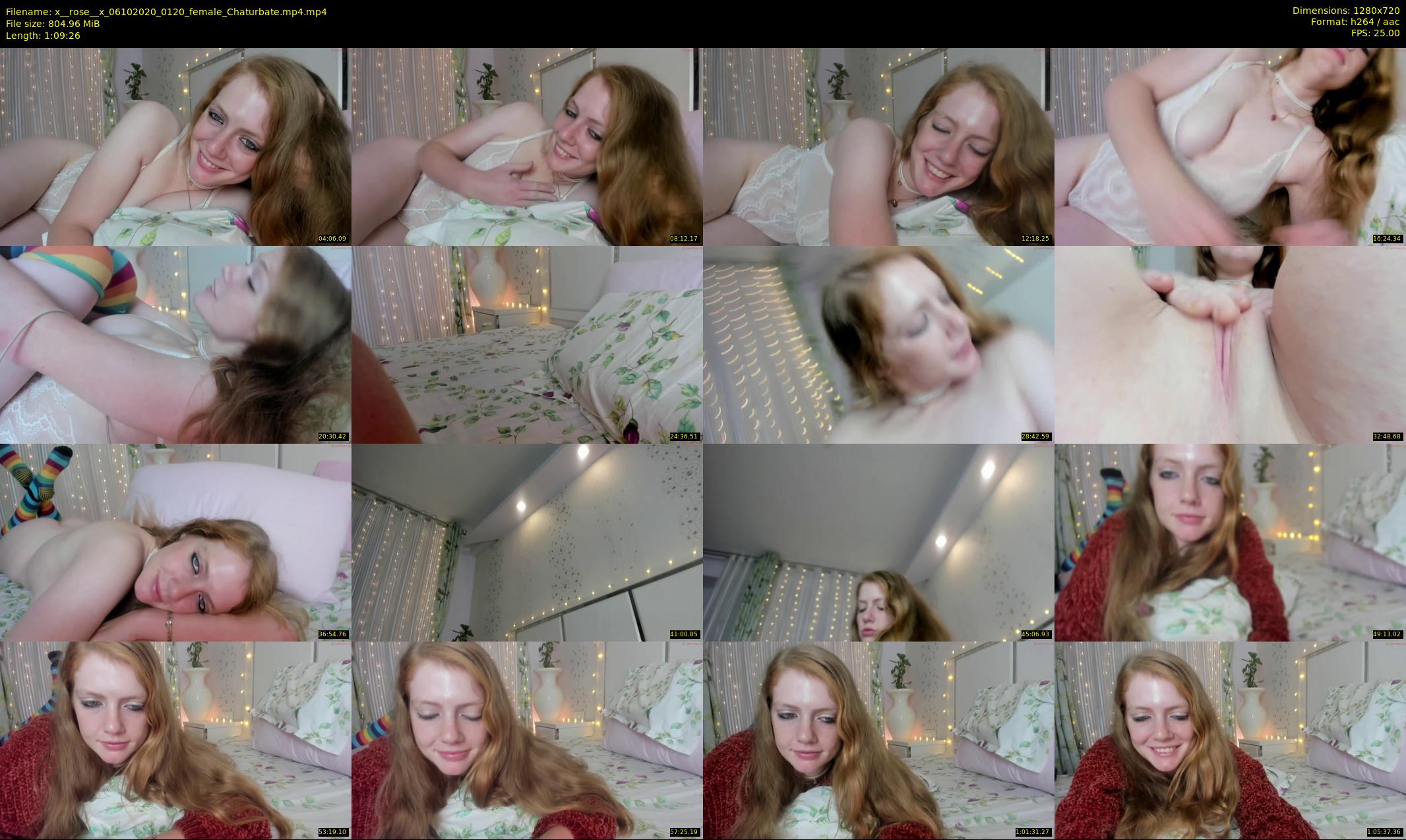 x__rose__x — 70 minute Chaturbate female cam show recording, 720p, Oct 6, 2020