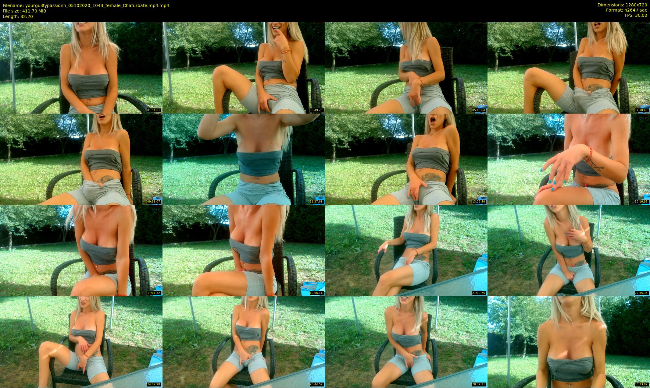 yourguiltypassionn — 33 minute Chaturbate female cam show recording, 720p, Oct 5, 2020