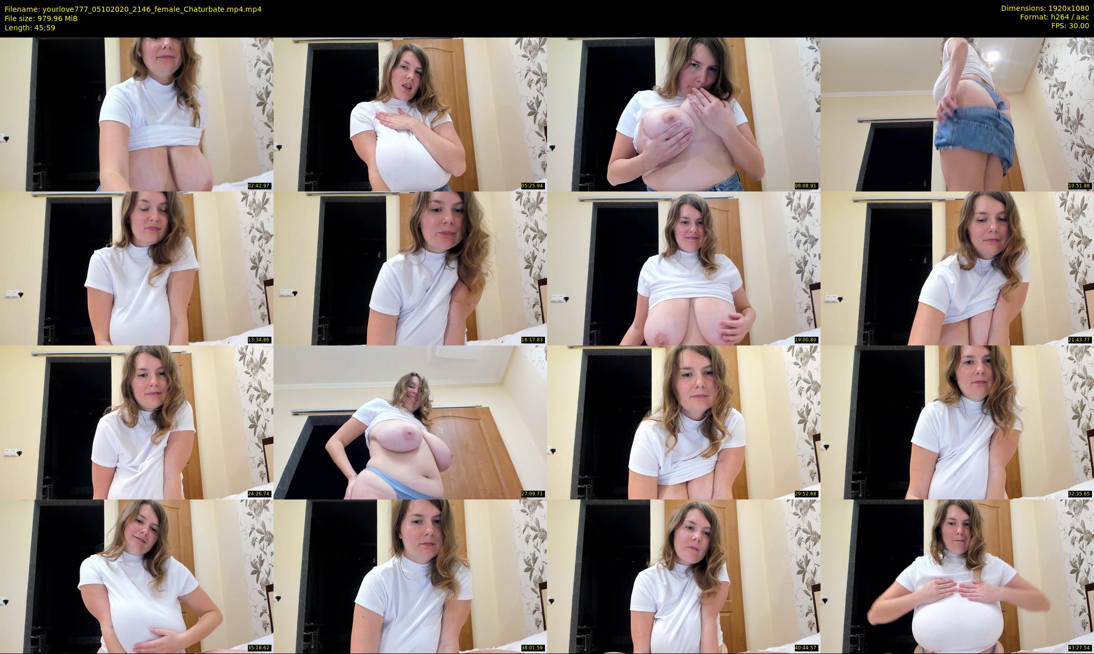 yourlove777 — 46 minute Chaturbate female cam show recording, 1080p, Oct 5, 2020