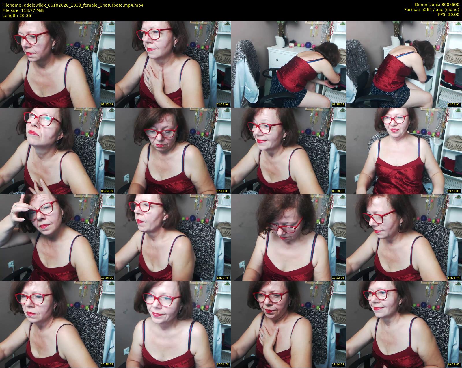 adelewildx — 21 minute Chaturbate female cam show recording, 480p, Oct 6, 2020