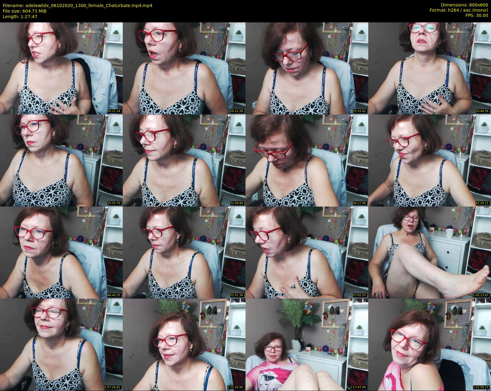 adelewildx — 88 minute Chaturbate female cam show recording, 480p, Oct 6, 2020