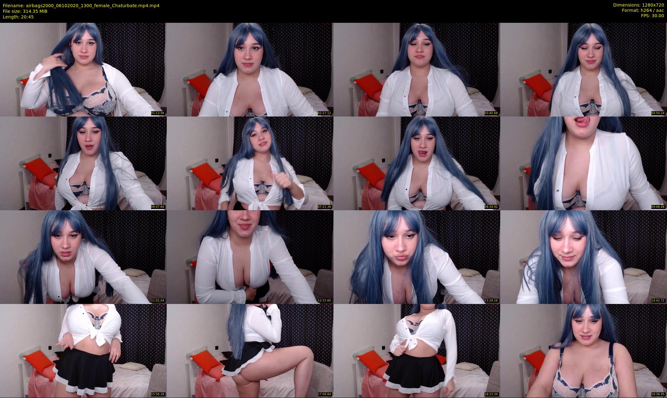 airbags2000 — 21 minute Chaturbate female cam show recording, 720p, Oct 6, 2020