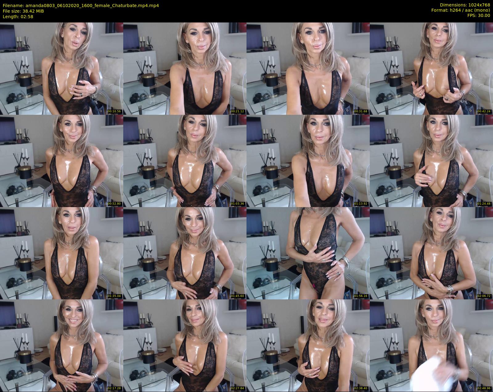 amanda0803 — 3 minute Chaturbate female cam show recording, 720p, Oct 6, 2020