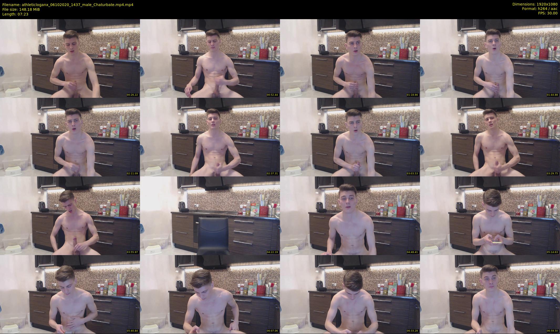 athleticloganx — 8 minute Chaturbate male cam show recording, 1080p, Oct 6, 2020