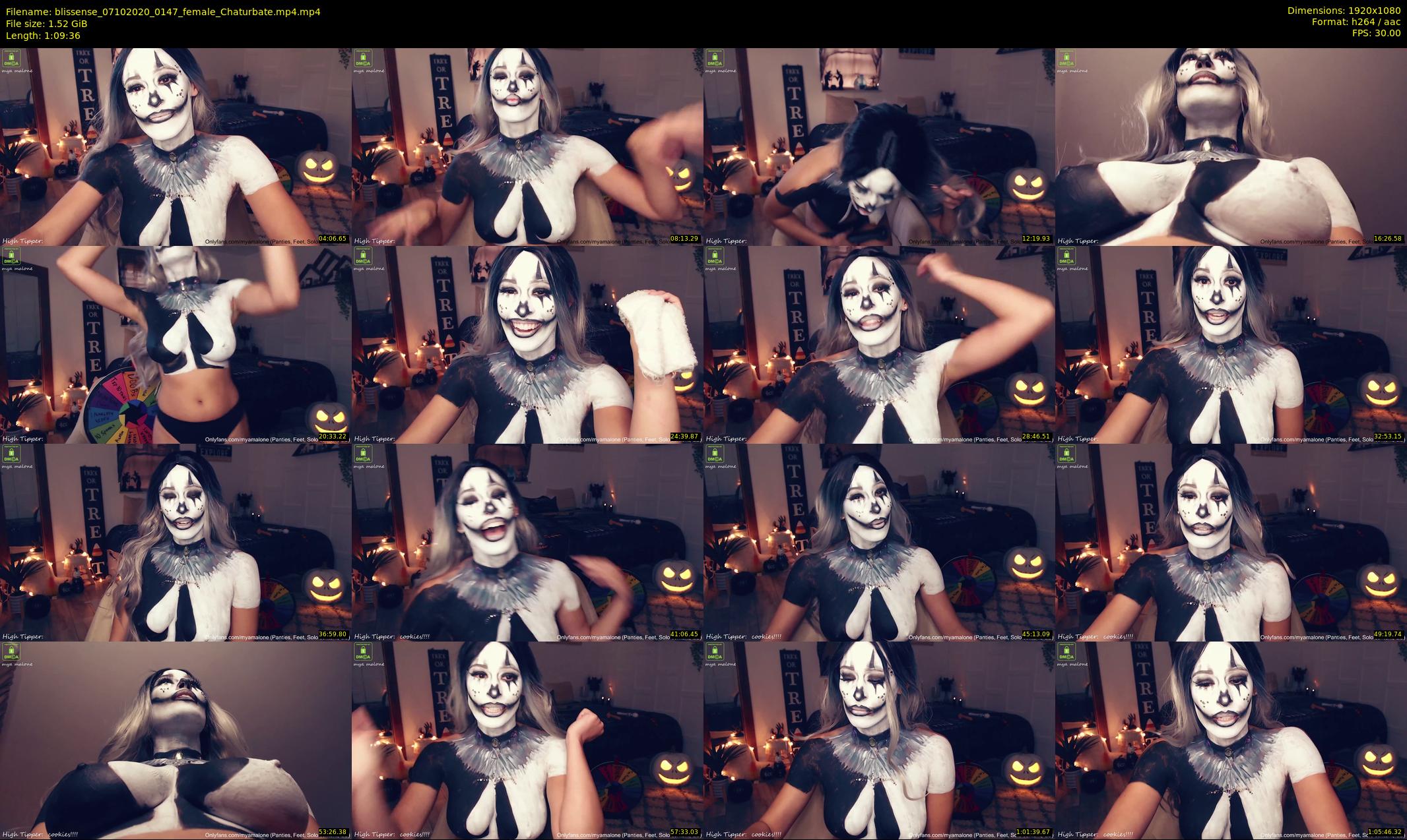 blissense — 70 minute Chaturbate female cam show recording, 1080p, Oct 7, 2020