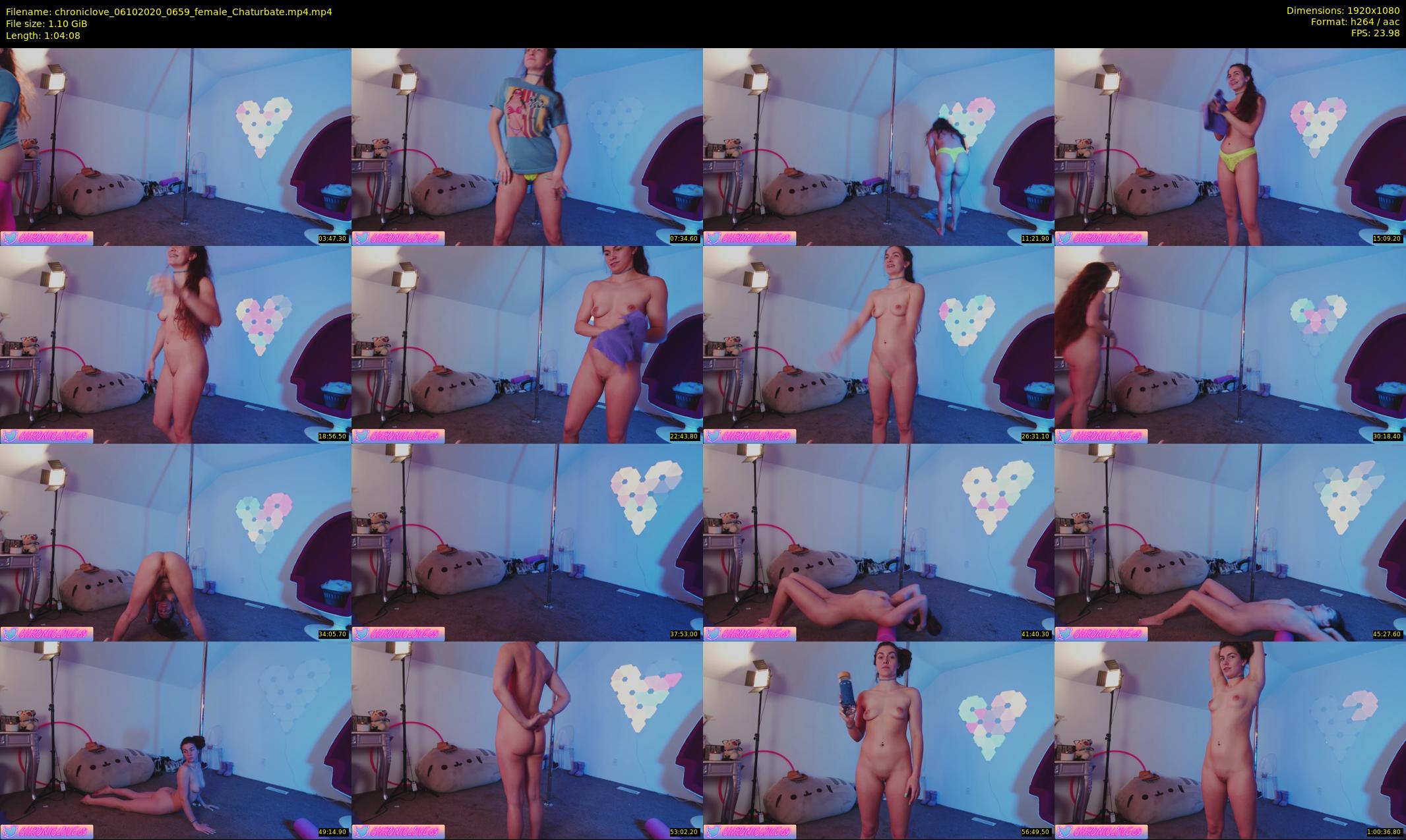 chroniclove — 65 minute Chaturbate female cam show recording, 1080p, Oct 6, 2020