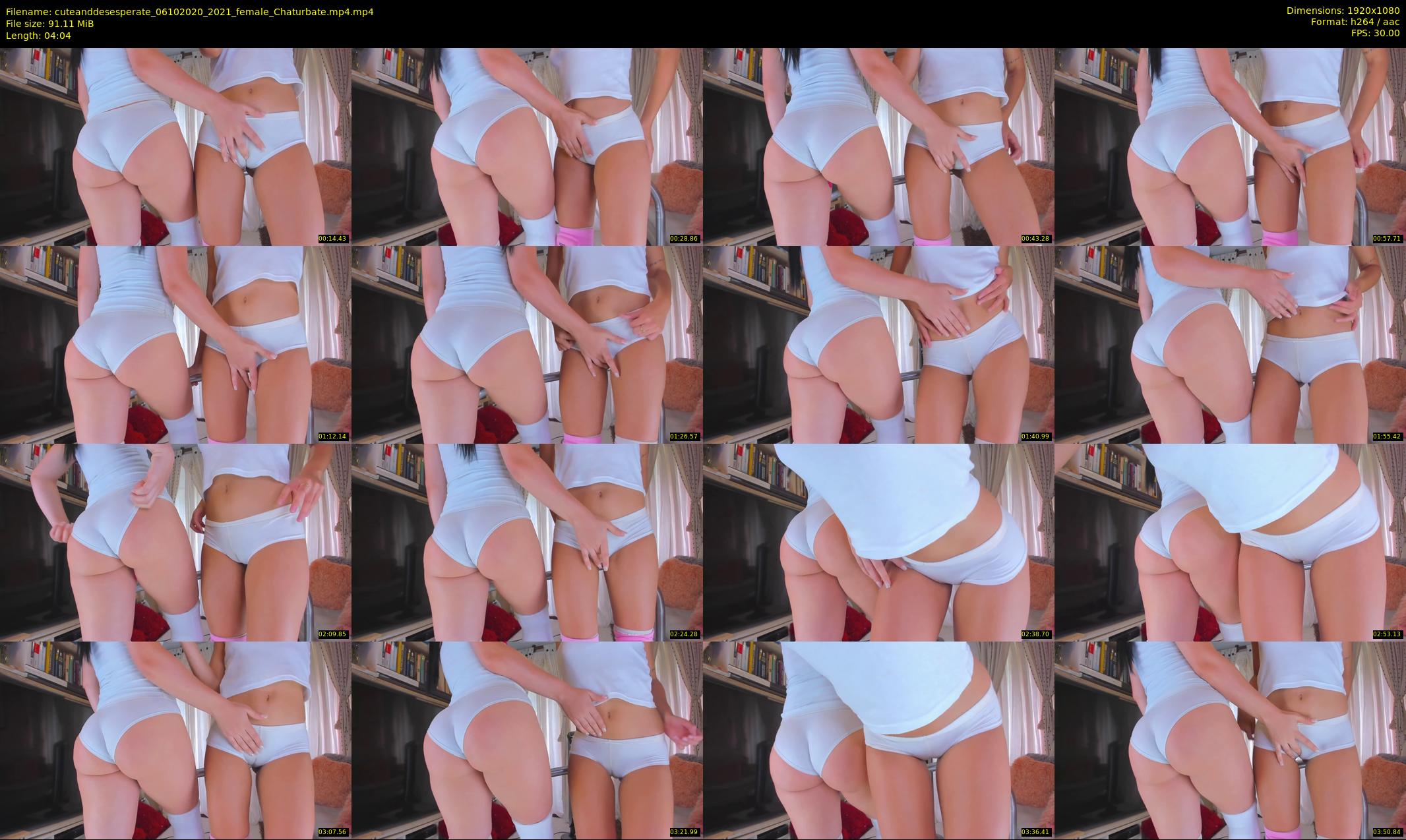 cuteanddesesperate — 5 minute Chaturbate female cam show recording, 1080p, Oct 6, 2020