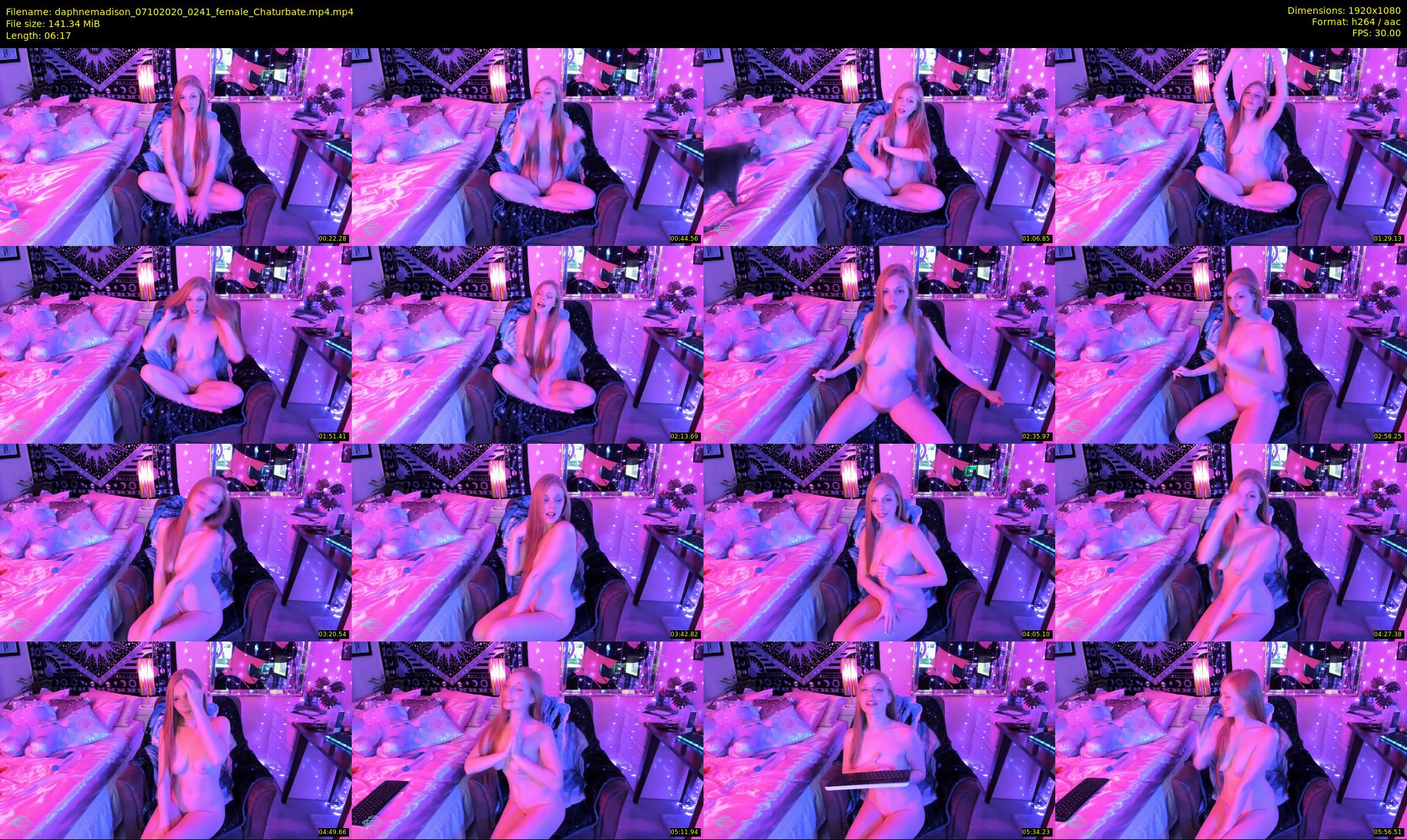 daphnemadison — 7 minute Chaturbate couple cam show recording, 1080p, Oct 7, 2020