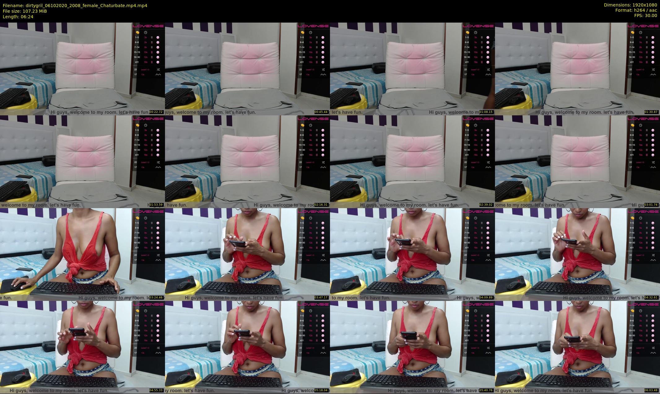 dirtygril — 7 minute Chaturbate female cam show recording, 1080p, Oct 6, 2020