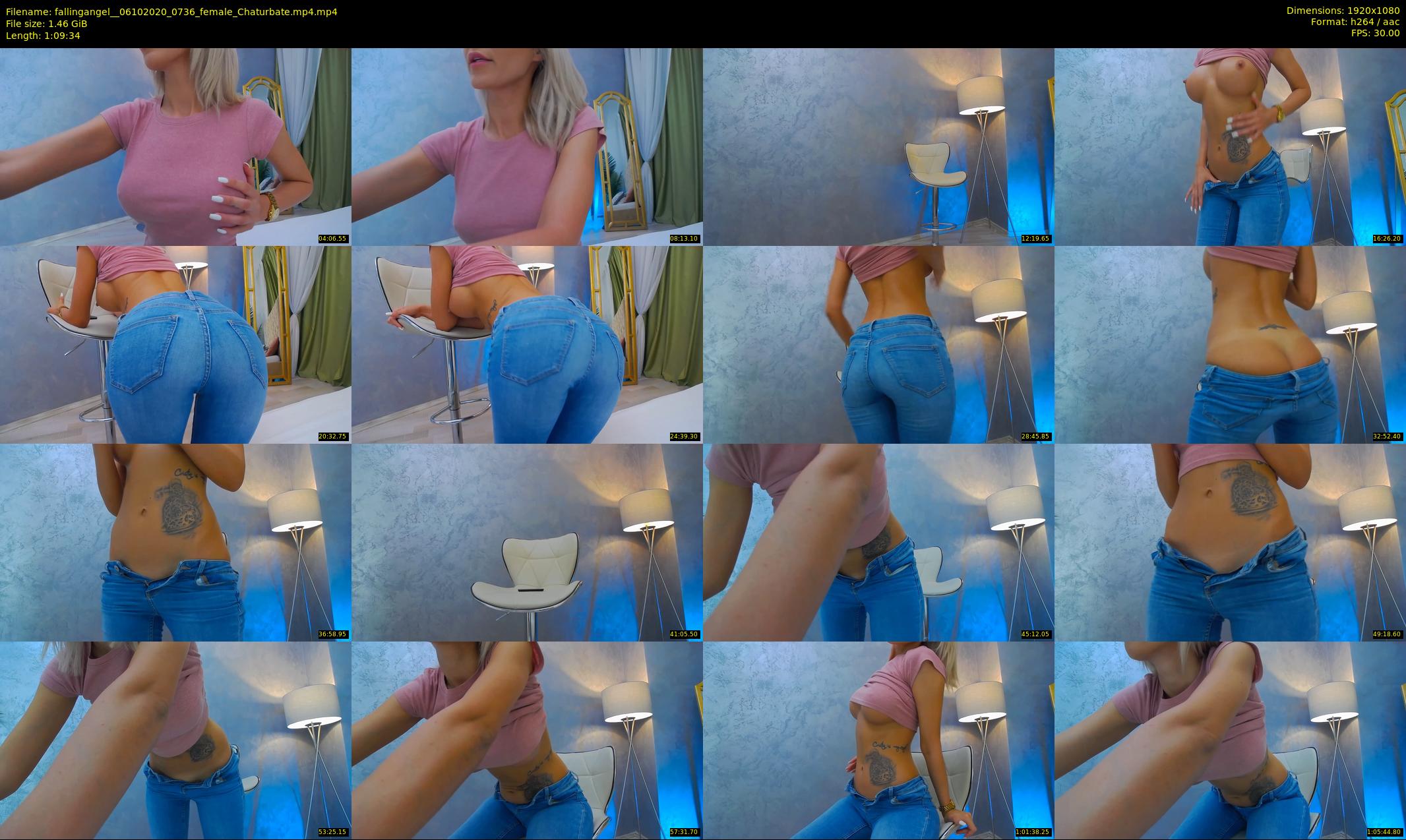 fallingangel_ — 70 minute Chaturbate female cam show recording, 1080p, Oct 6, 2020