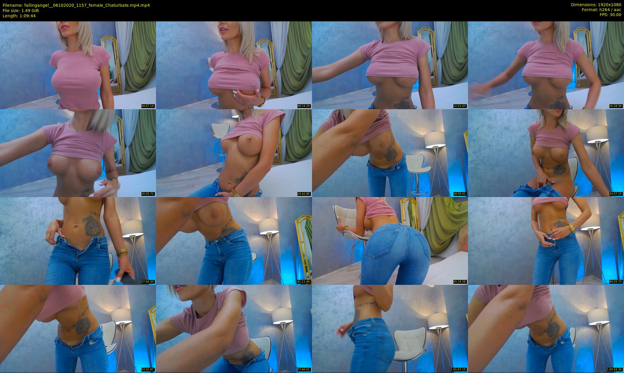 fallingangel_ — 70 minute Chaturbate female cam show recording, 1080p, Oct 6, 2020