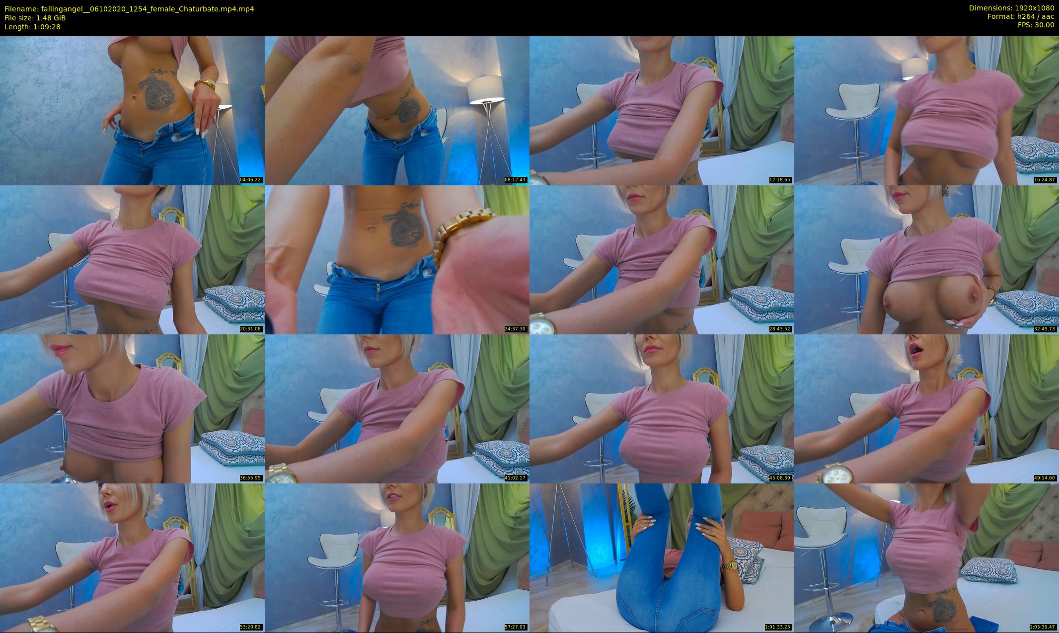 fallingangel_ — 70 minute Chaturbate female cam show recording, 1080p, Oct 6, 2020