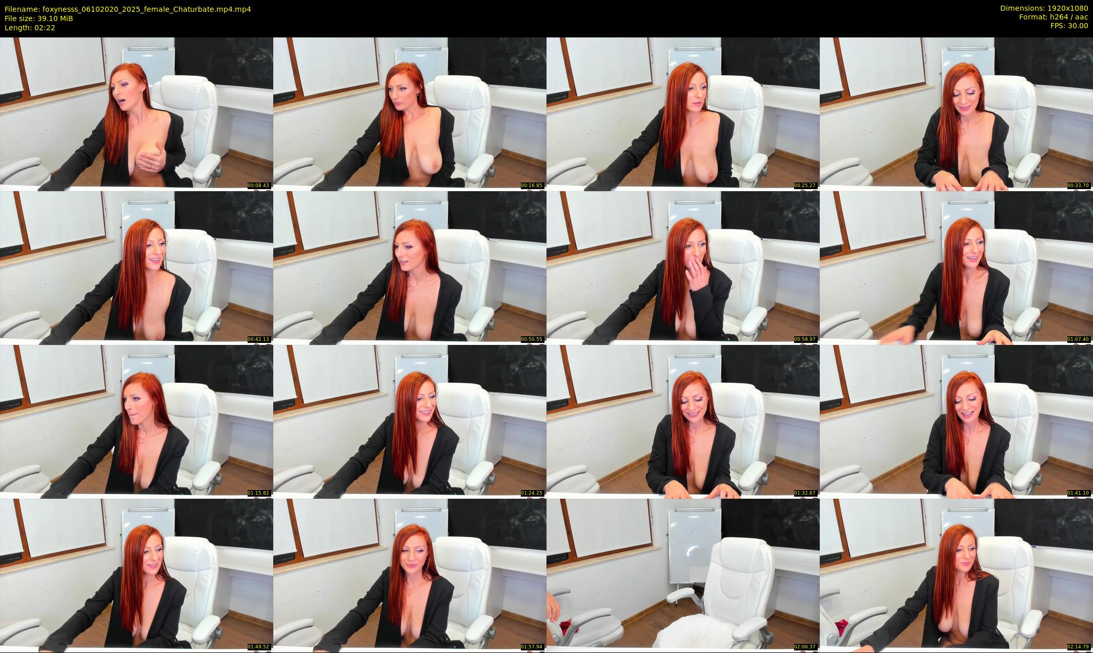 foxynesss — 3 minute Chaturbate female cam show recording, 1080p, Oct 6, 2020