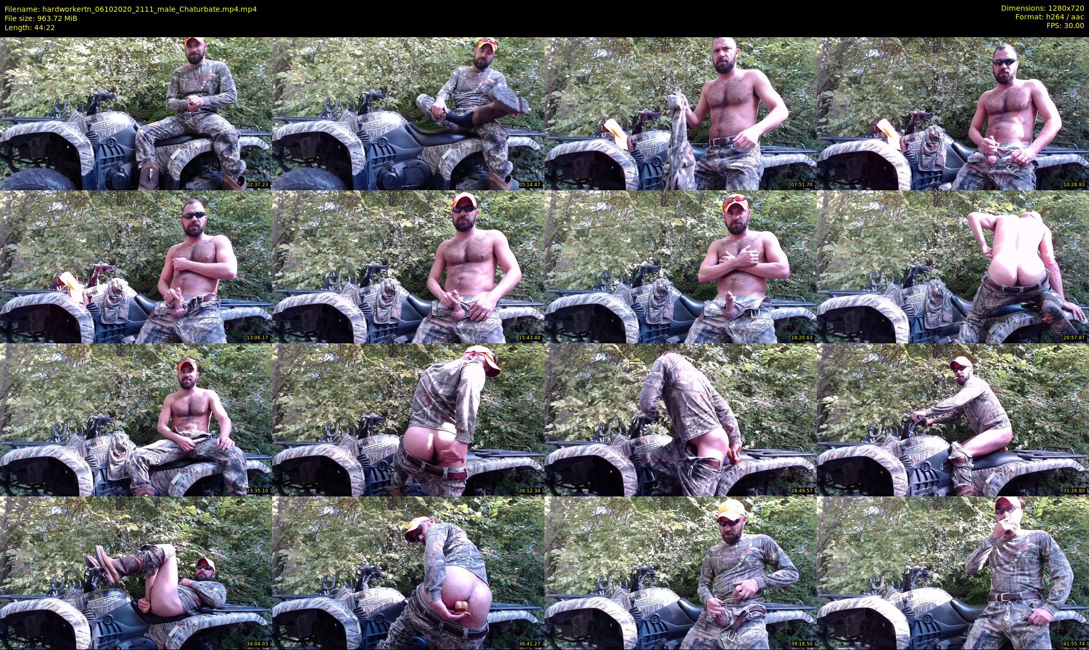 hardworkertn — 45 minute Chaturbate male cam show recording, 720p, Oct 6, 2020