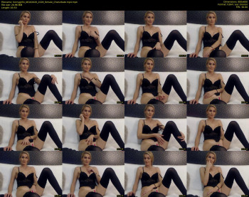 hornygirllx — 4 minute Chaturbate female cam show recording, 480p, Oct 6, 2020
