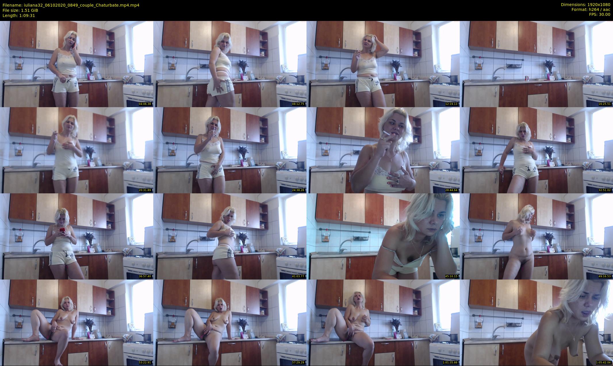 iuliana32 — 70 minute Chaturbate couple cam show recording, 1080p, Oct 6, 2020