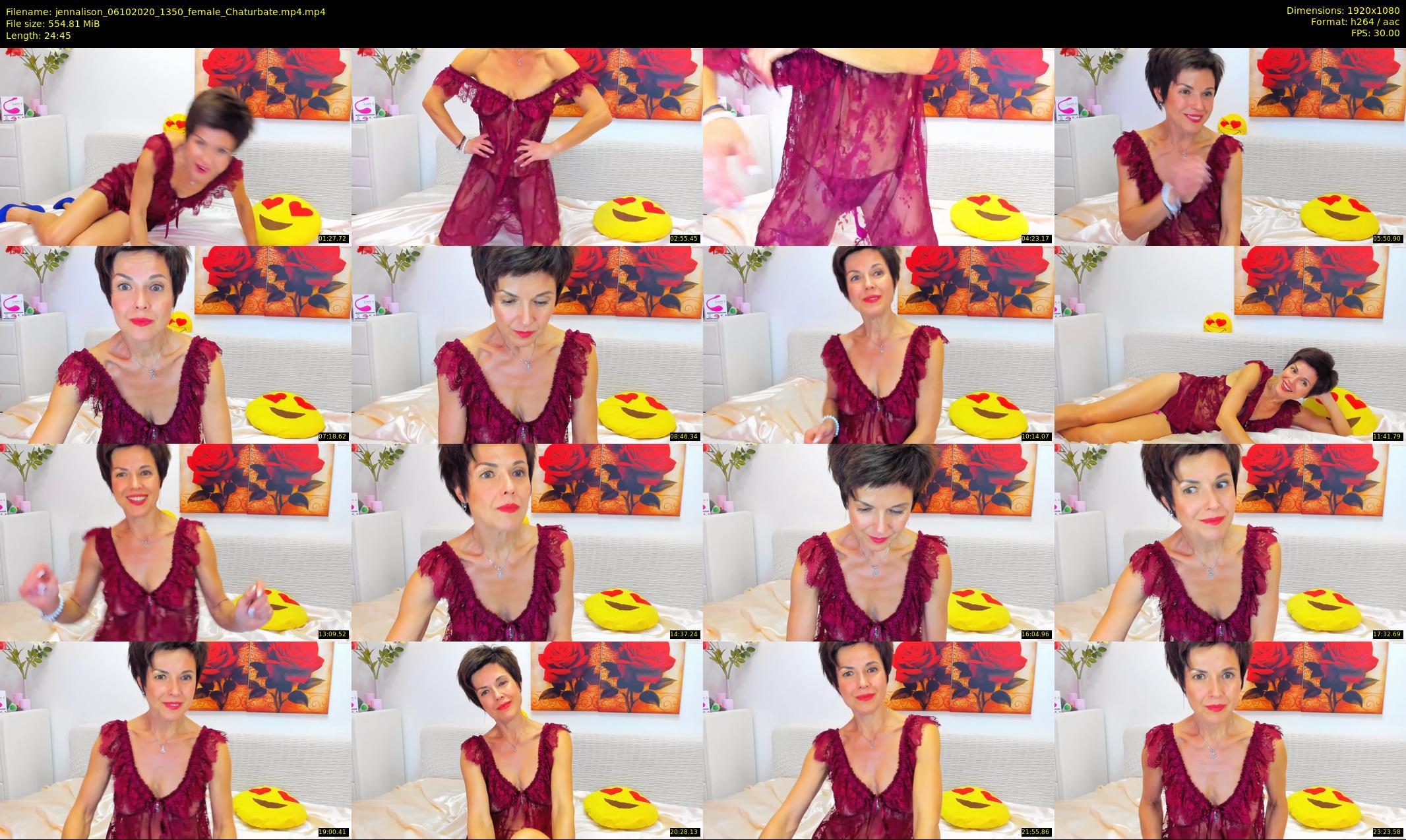 jennalison — 25 minute Chaturbate female cam show recording, 1080p, Oct 6, 2020