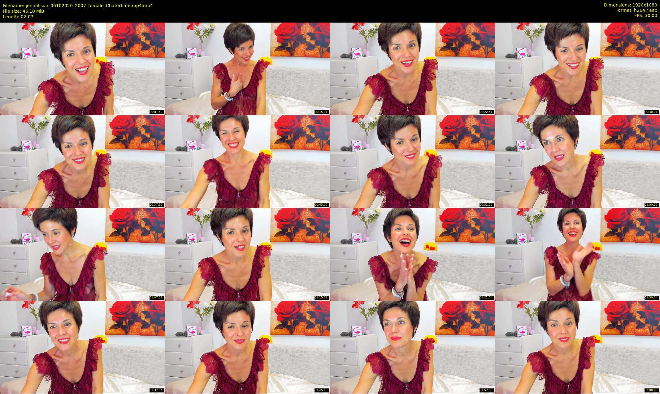 jennalison — 3 minute Chaturbate female cam show recording, 1080p, Oct 6, 2020