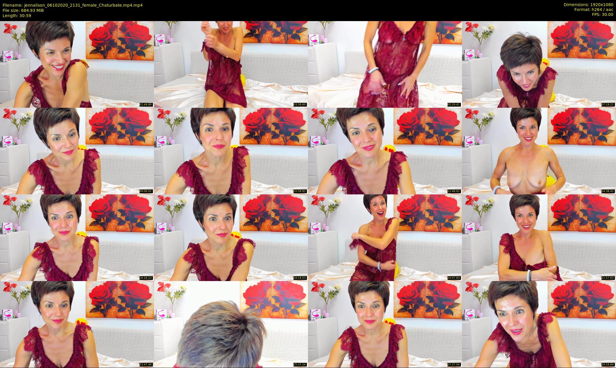 jennalison — 31 minute Chaturbate female cam show recording, 1080p, Oct 6, 2020
