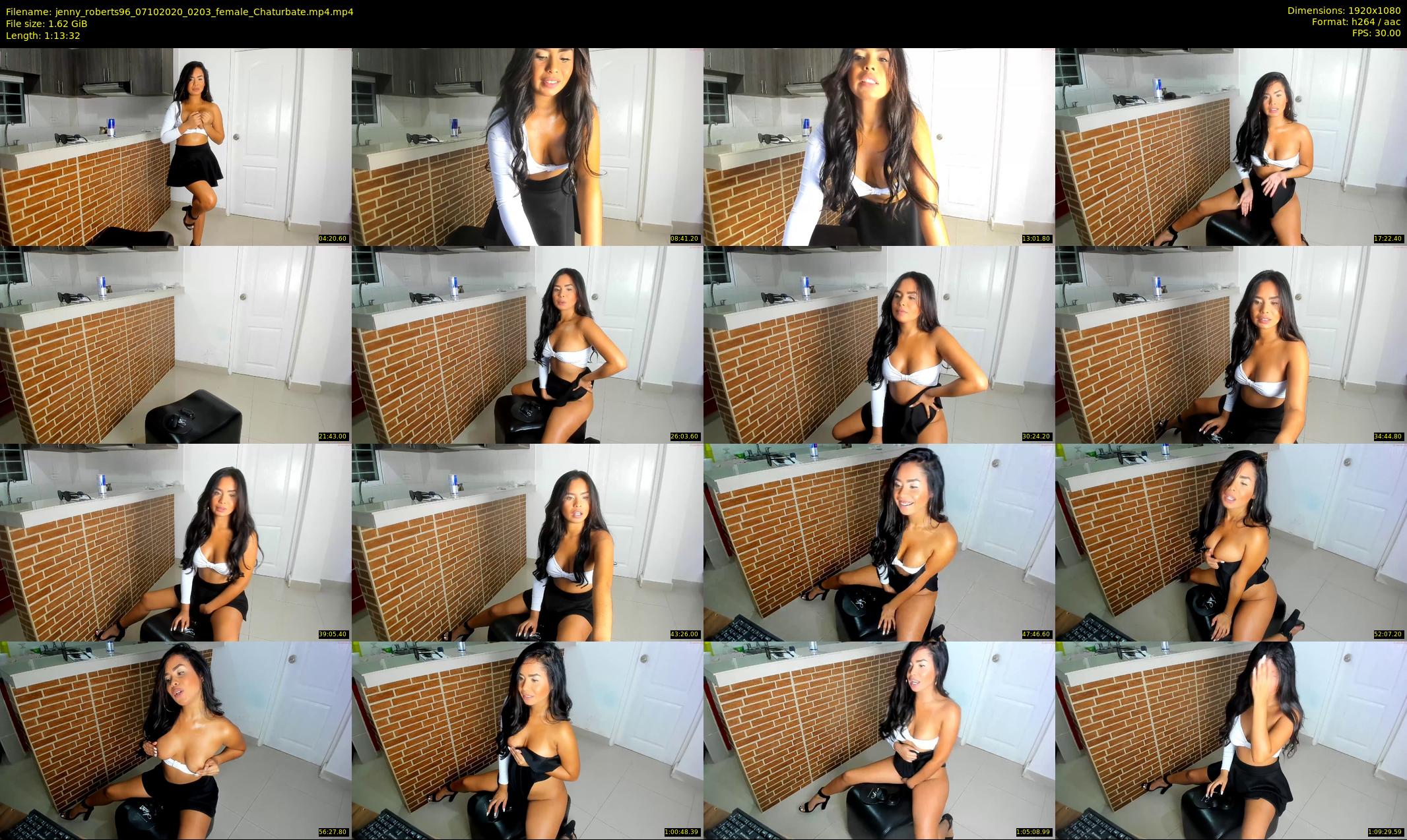 jenny_roberts96 — 74 minute Chaturbate female cam show recording, 1080p, Oct 7, 2020