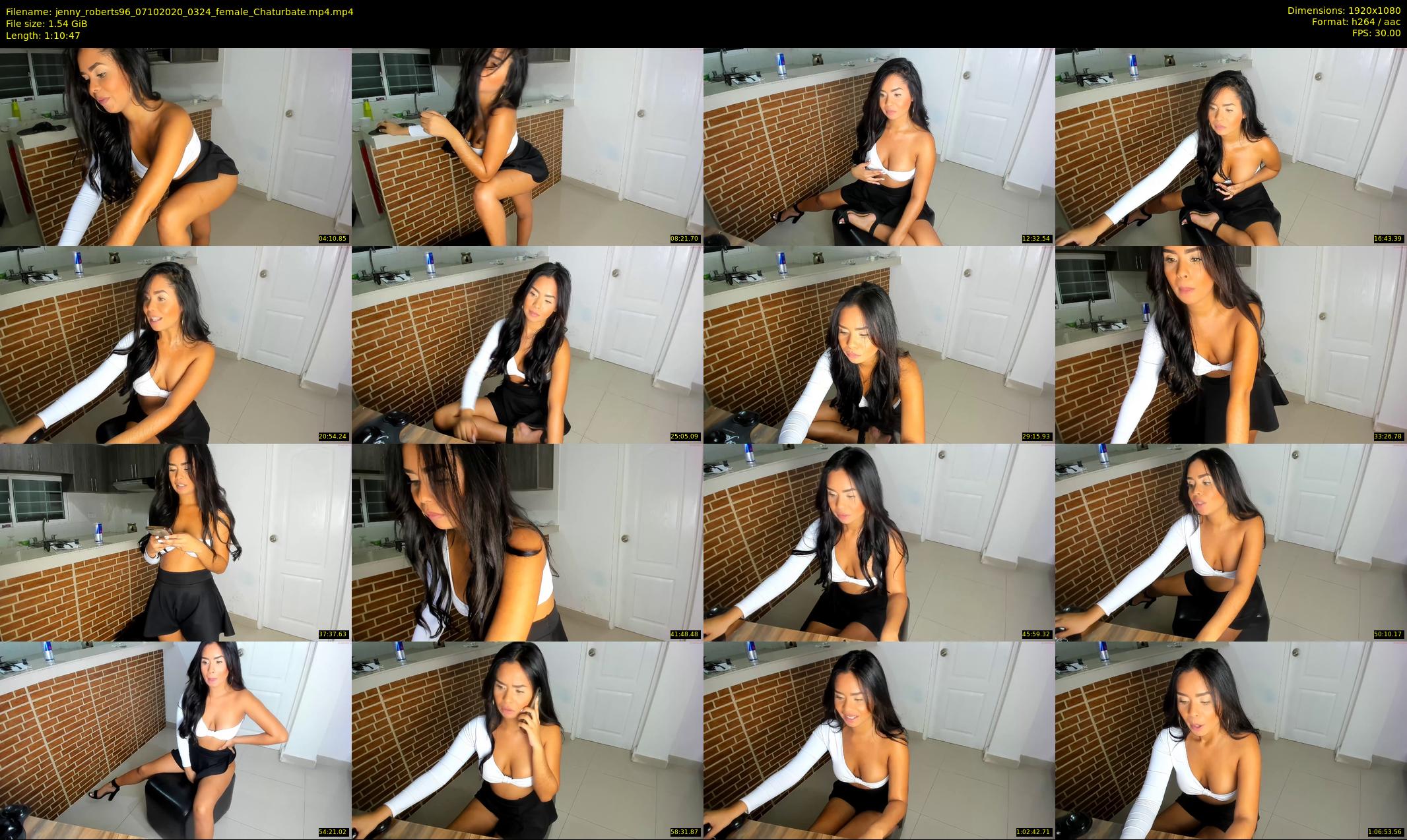 jenny_roberts96 — 71 minute Chaturbate female cam show recording, 1080p, Oct 7, 2020