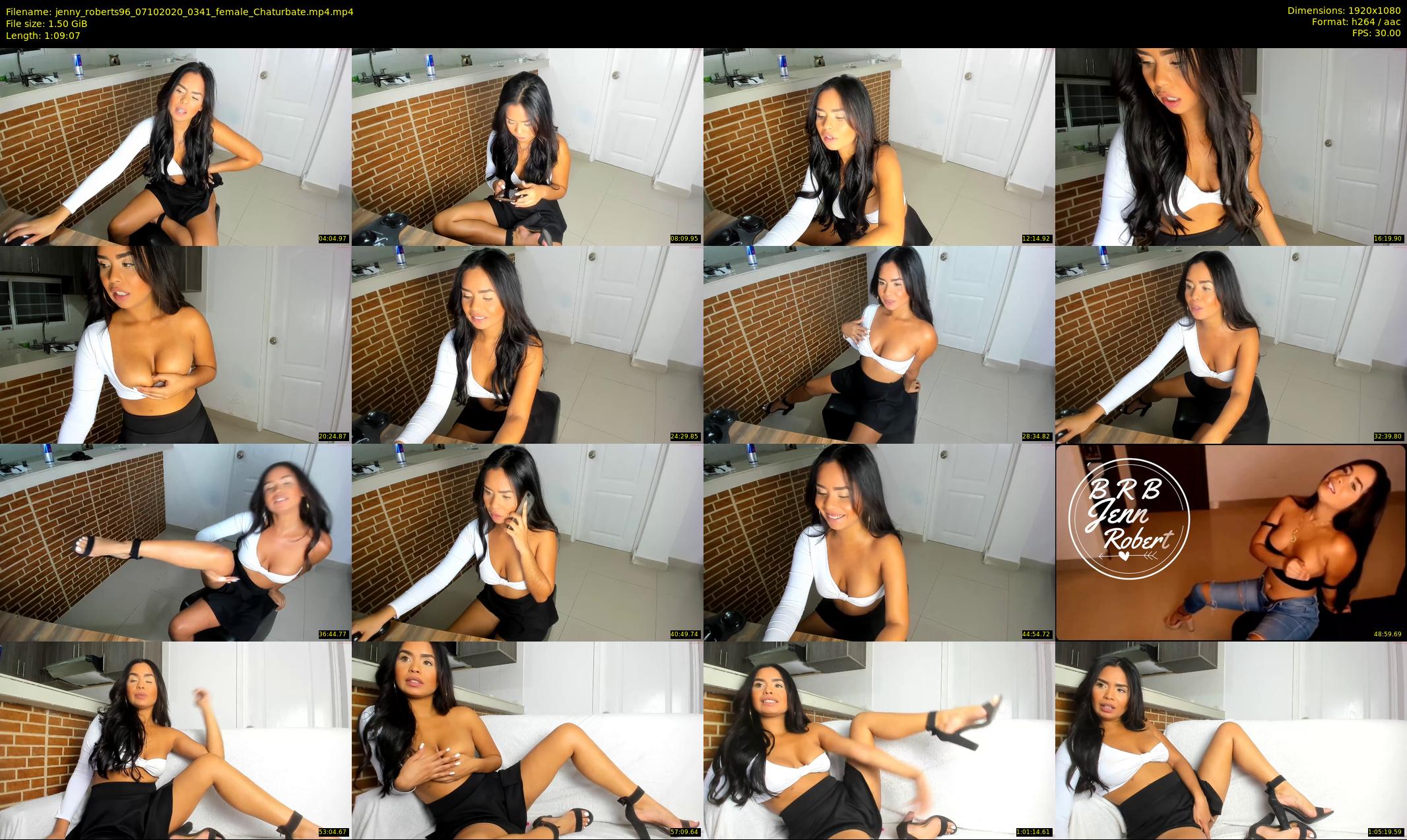 jenny_roberts96 — 70 minute Chaturbate female cam show recording, 1080p, Oct 7, 2020