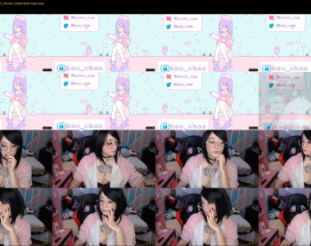 kao_chan — 13 minute Chaturbate female cam show recording, 720p, Oct 6, 2020