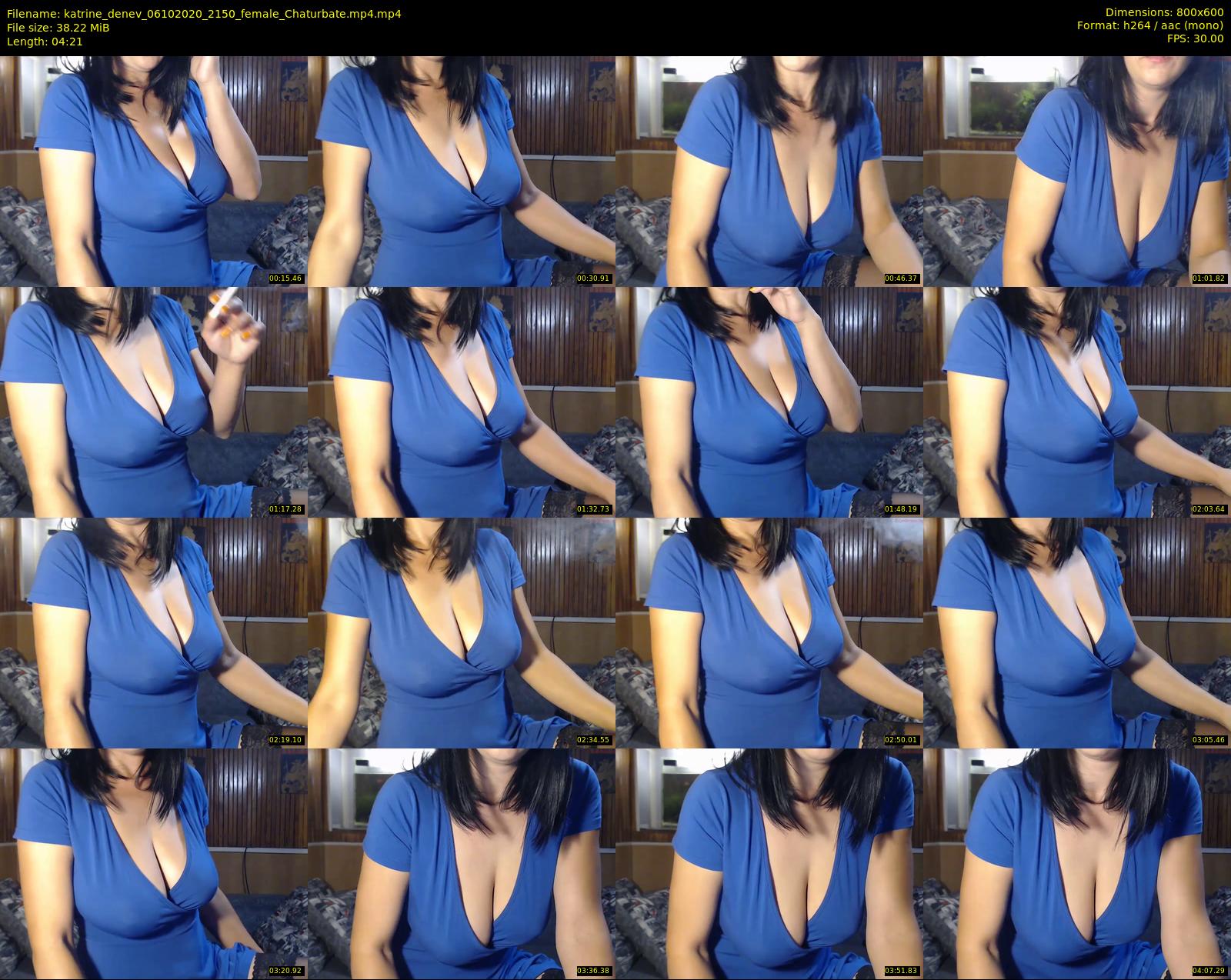 katrine_denev — 5 minute Chaturbate female cam show recording, 480p, Oct 6, 2020