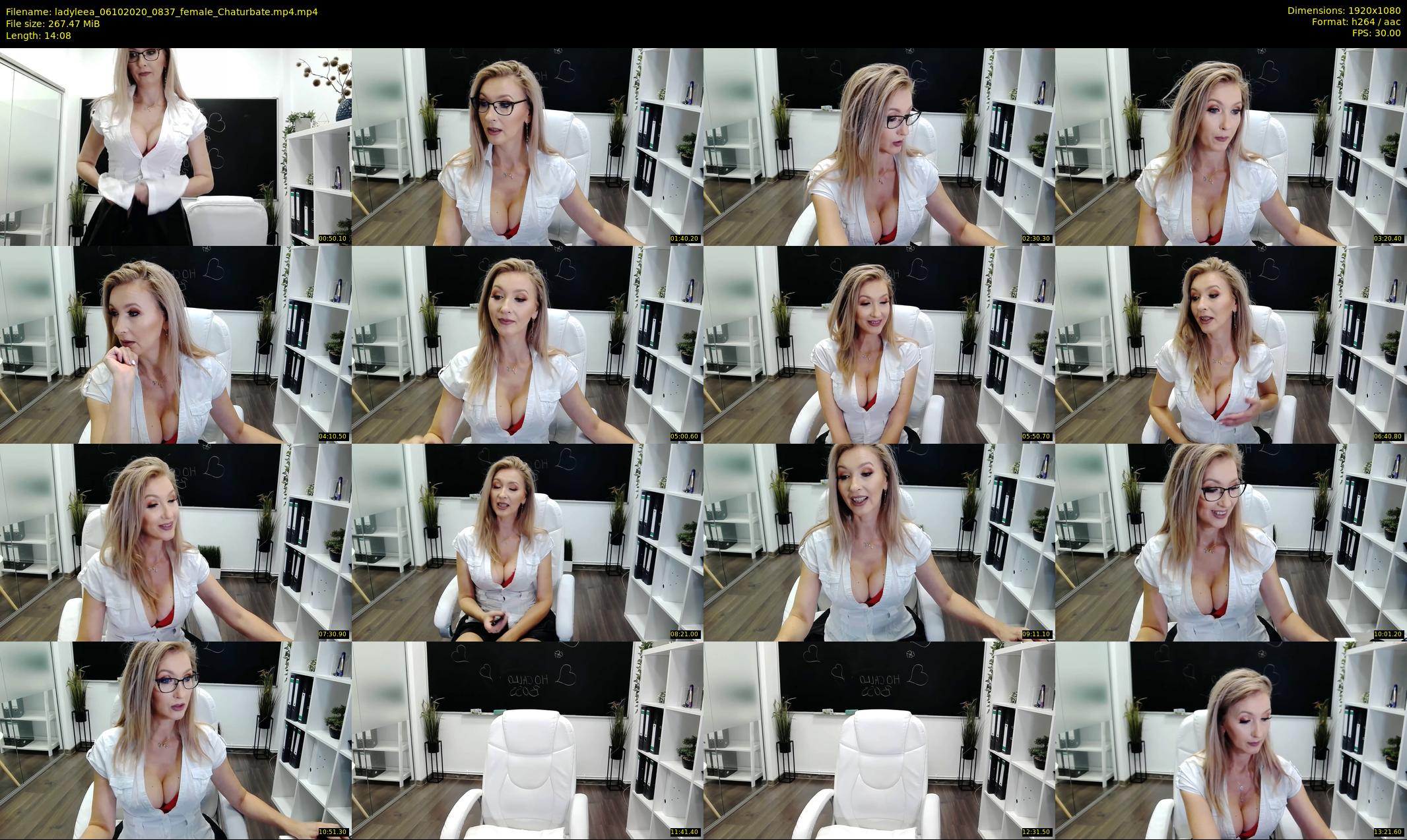 ladyleea — 15 minute Chaturbate female cam show recording, 1080p, Oct 6, 2020