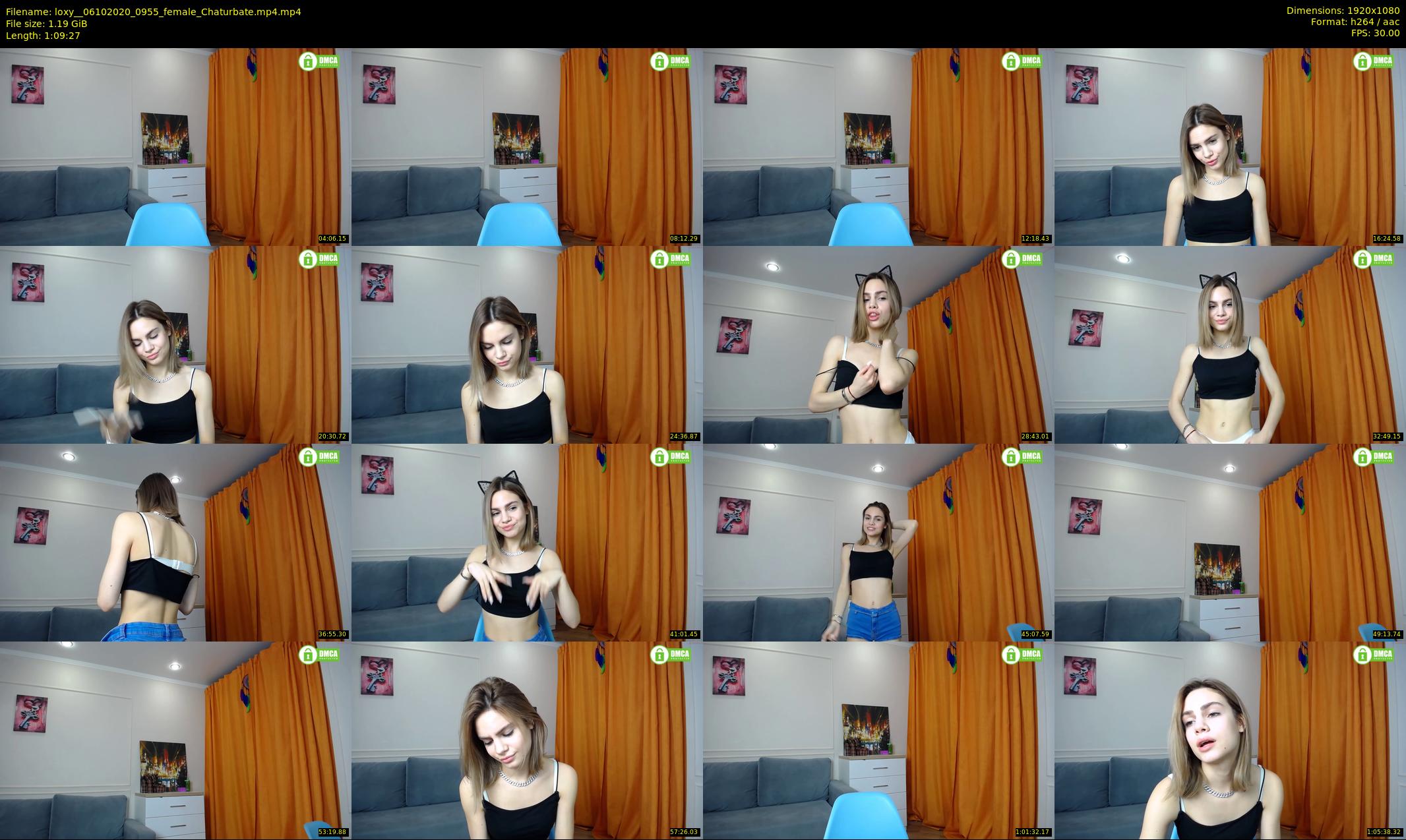 loxy_ — 70 minute Chaturbate female cam show recording, 1080p, Oct 6, 2020