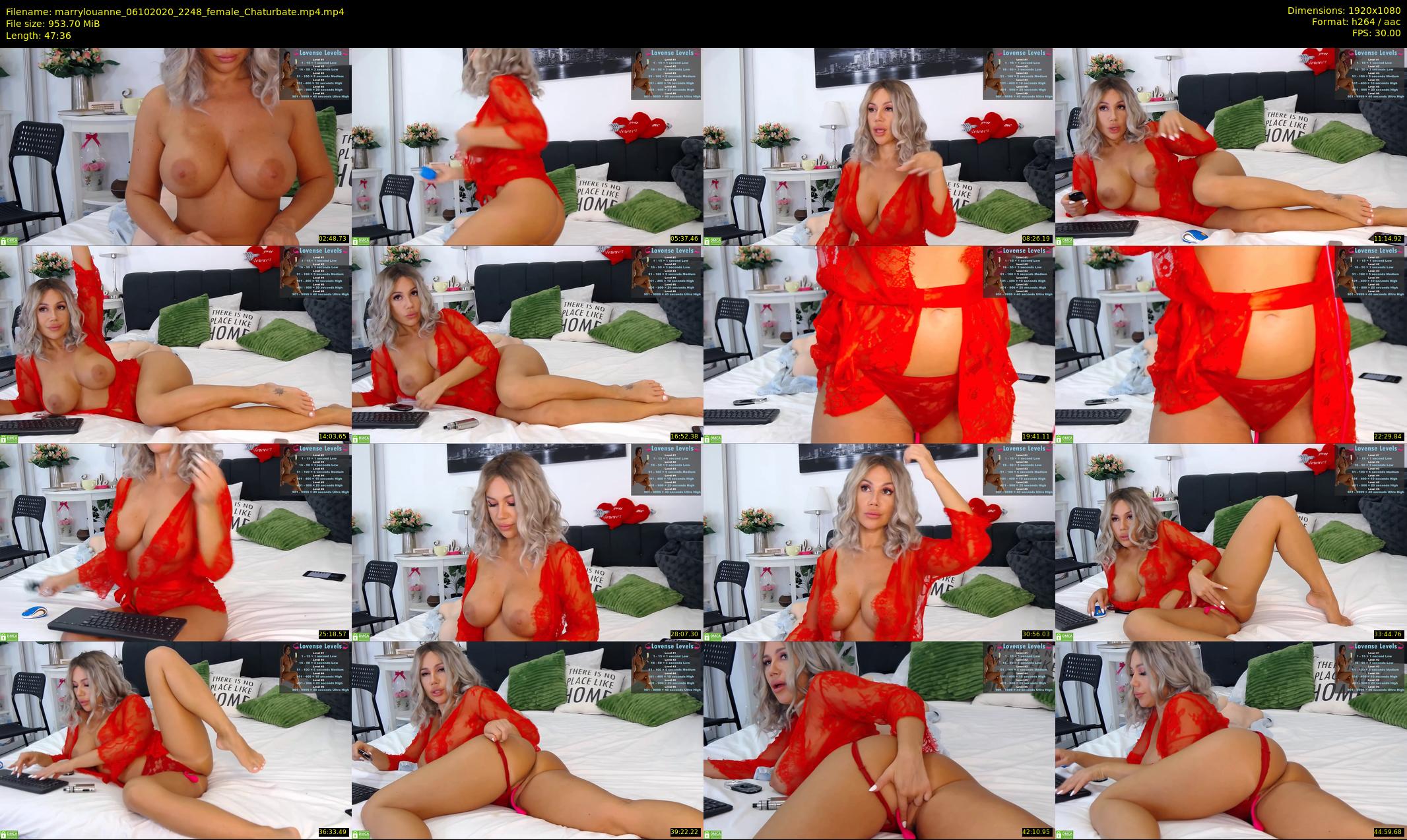 marrylouanne — 48 minute Chaturbate female cam show recording, 1080p, Oct 6, 2020