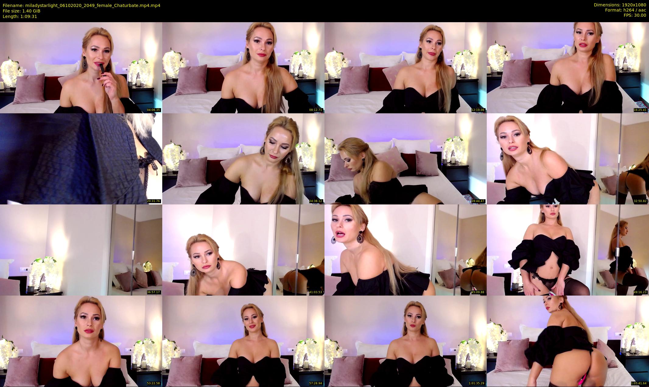 miladystarlight — 70 minute Chaturbate female cam show recording, 1080p, Oct 6, 2020