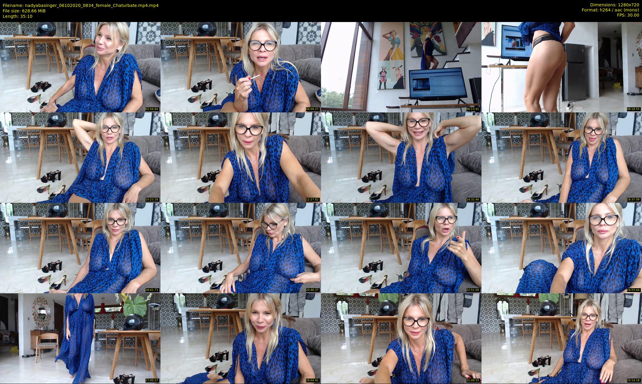 nadyabasinger — 36 minute Chaturbate female cam show recording, 720p, Oct 6, 2020