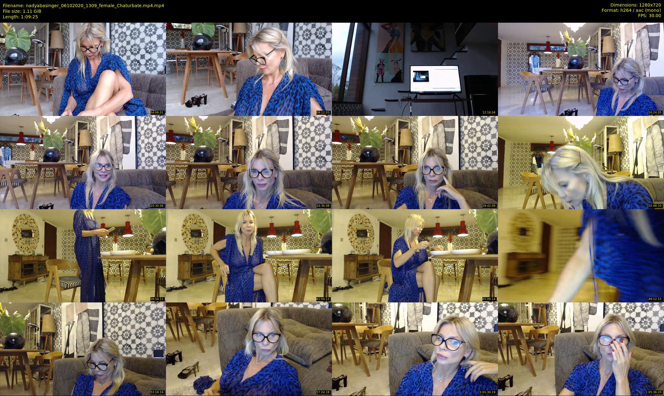 nadyabasinger — 70 minute Chaturbate female cam show recording, 720p, Oct 6, 2020