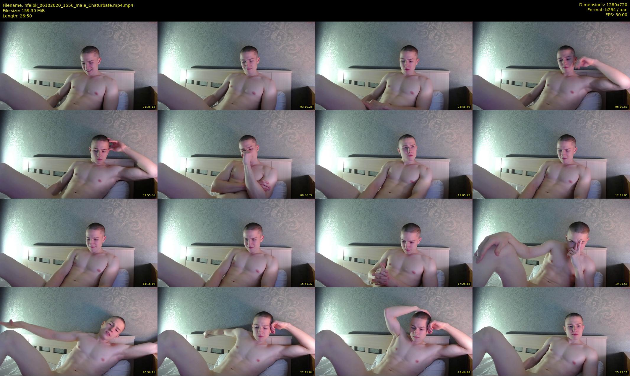 nfeibk — 27 minute Chaturbate male cam show recording, 720p, Oct 6, 2020