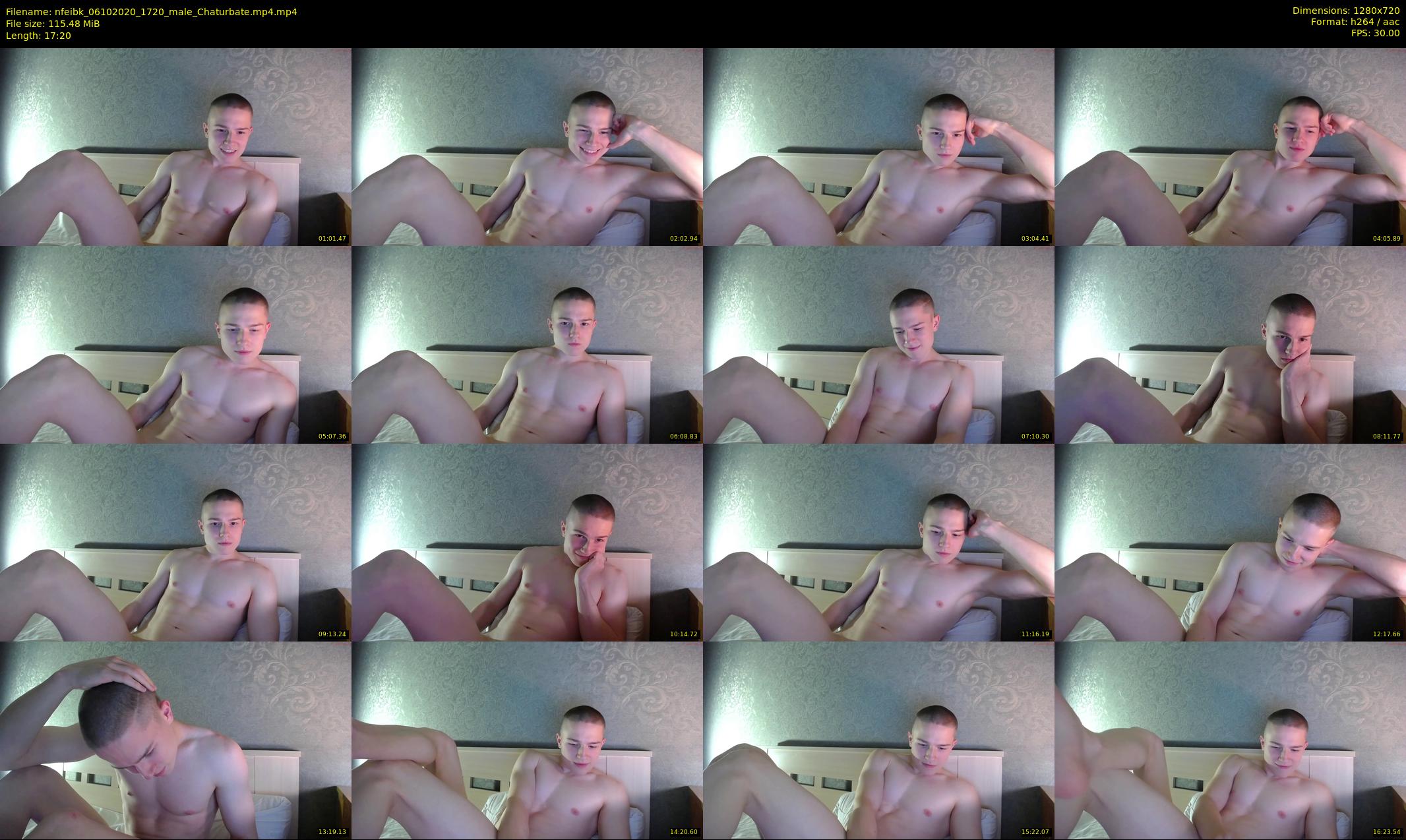 nfeibk — 18 minute Chaturbate male cam show recording, 720p, Oct 6, 2020