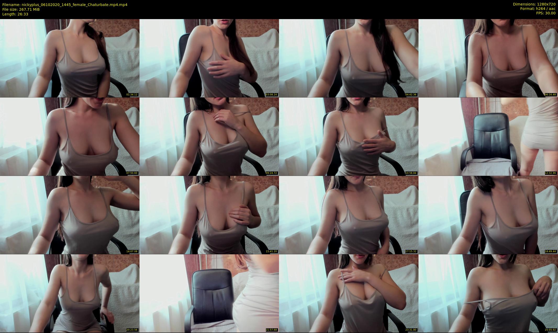 nickyplus — 27 minute Chaturbate couple cam show recording, 720p, Oct 6, 2020