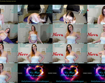 novaharper — 40 minute Chaturbate female cam show recording, 1080p, Oct 6, 2020