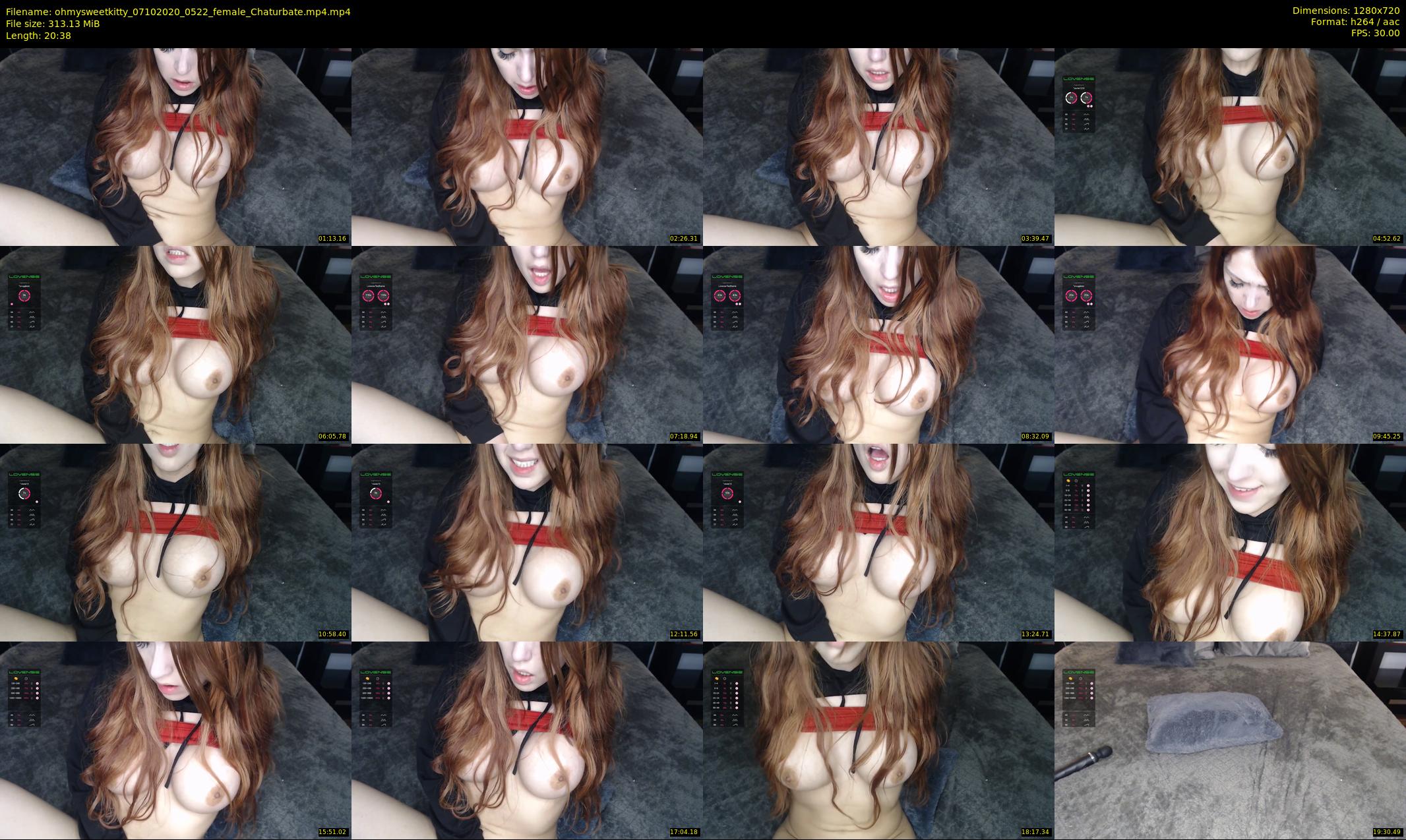 ohmysweetkitty — 21 minute Chaturbate female cam show recording, 720p, Oct 7, 2020