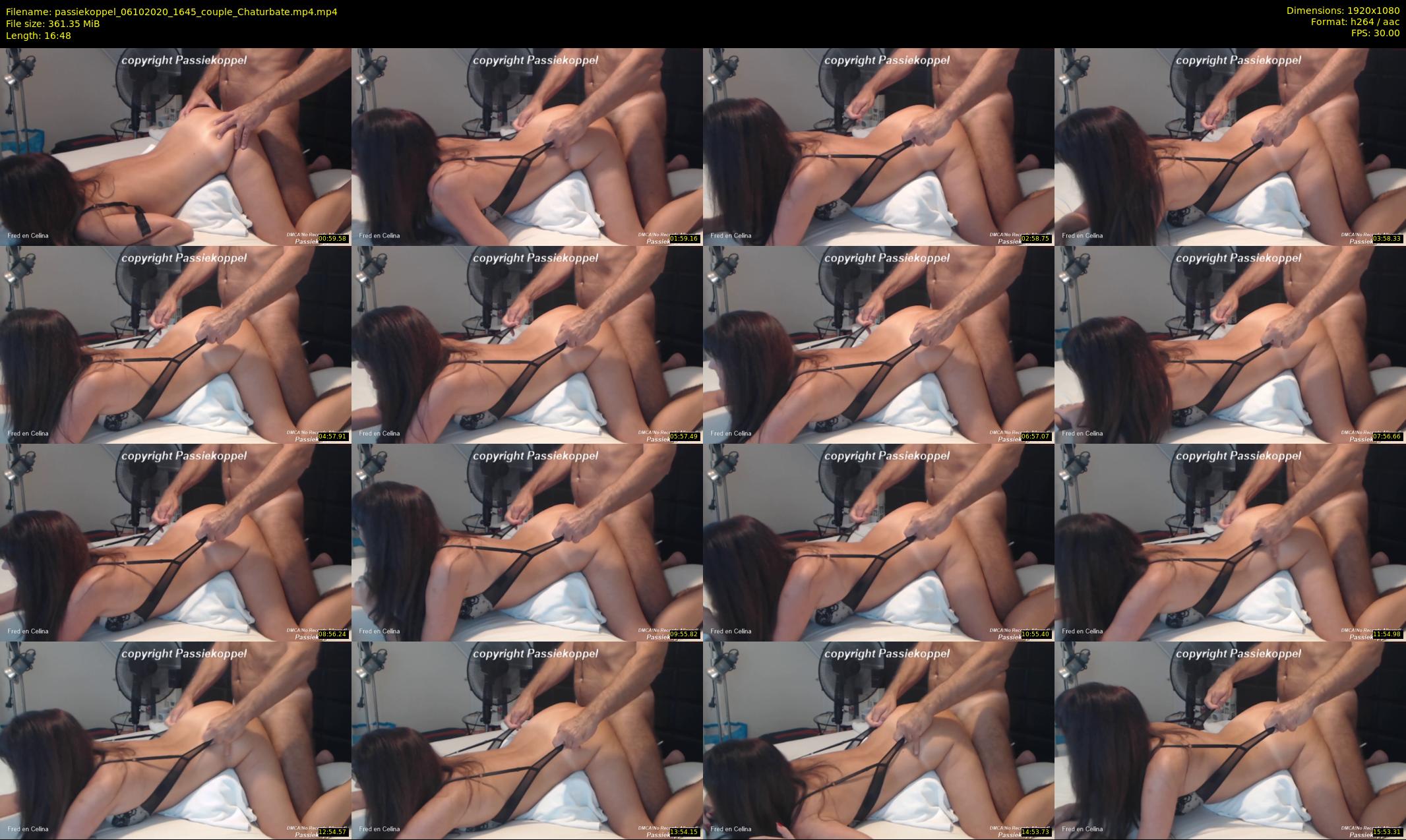 passiekoppel — 17 minute Chaturbate couple cam show recording, 1080p, Oct 6, 2020