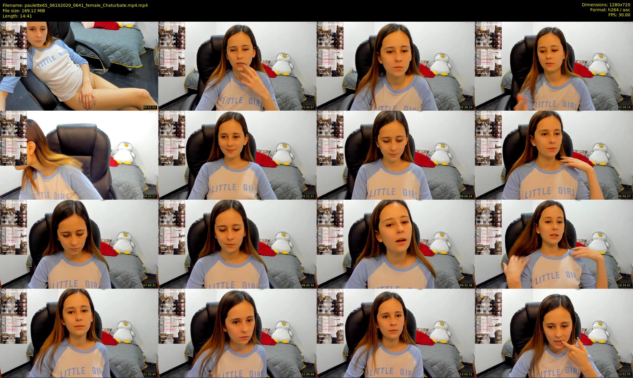 paulette65 — 15 minute Chaturbate female cam show recording, 720p, Oct 6, 2020