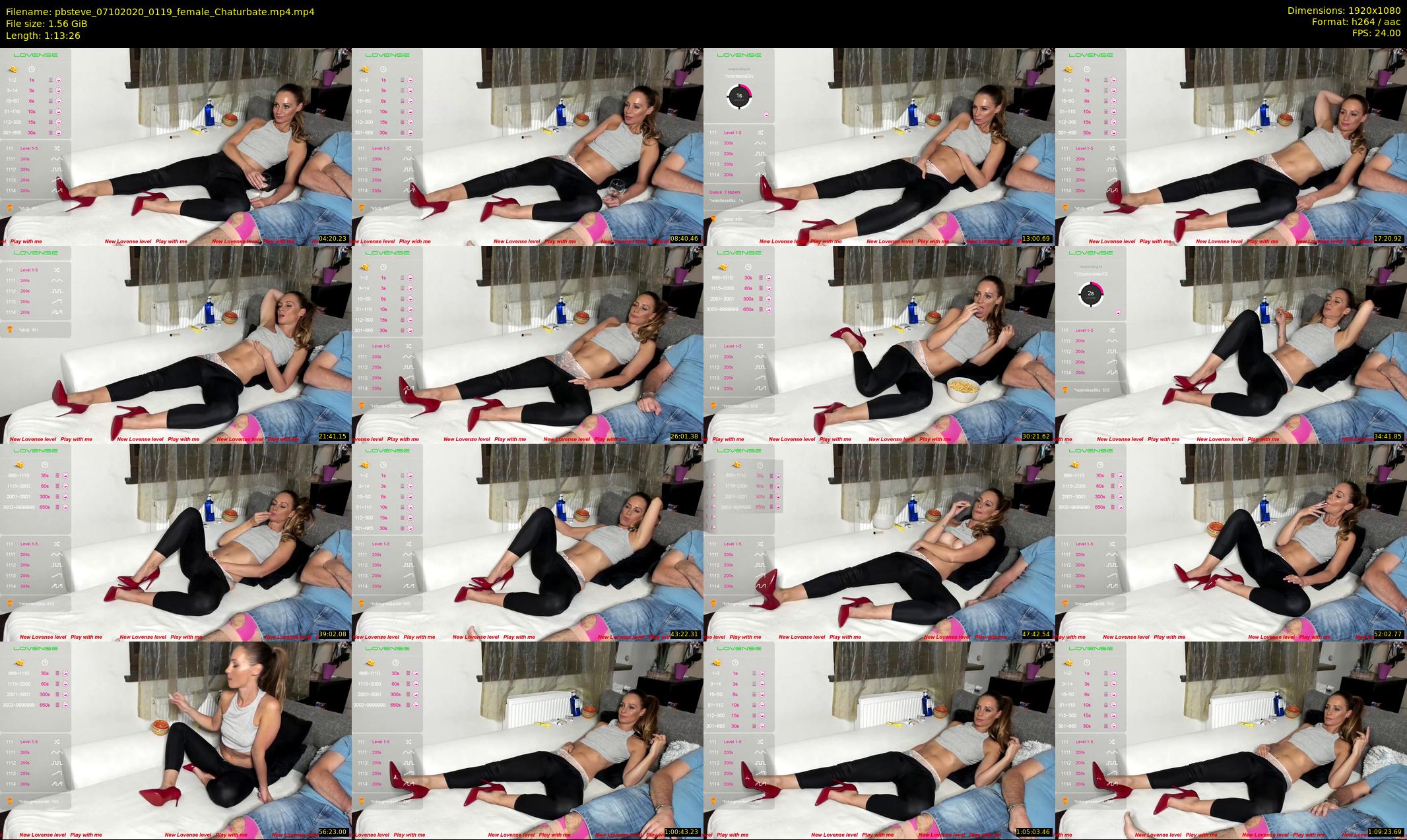pbsteve — 74 minute Chaturbate couple cam show recording, 1080p, Oct 7, 2020